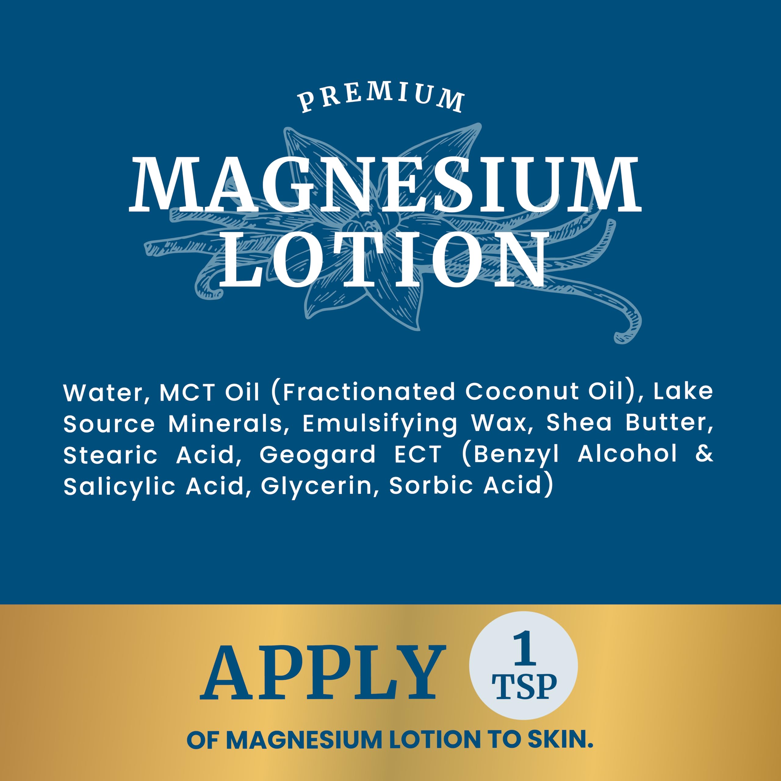 Magnesium Lotion | Relieves Muscle Cramps & Soreness | Relaxation & Calming Support - AB Mystery