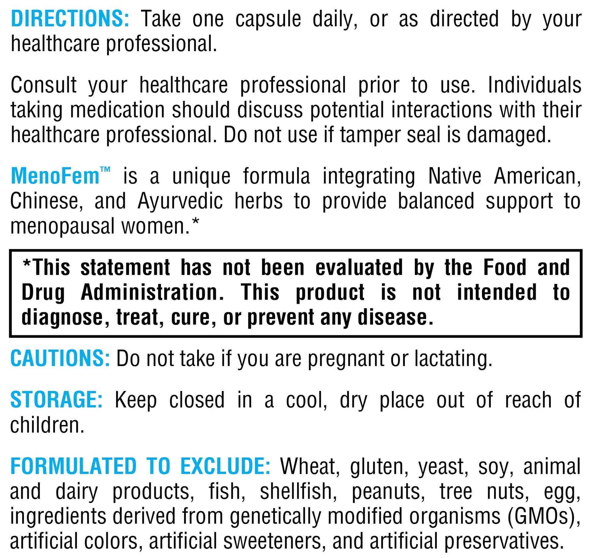 XYMOGEN MenoFem - Menopause Supplements for Women - Dandelion Root Extract, Dong Quai - AB Mystery