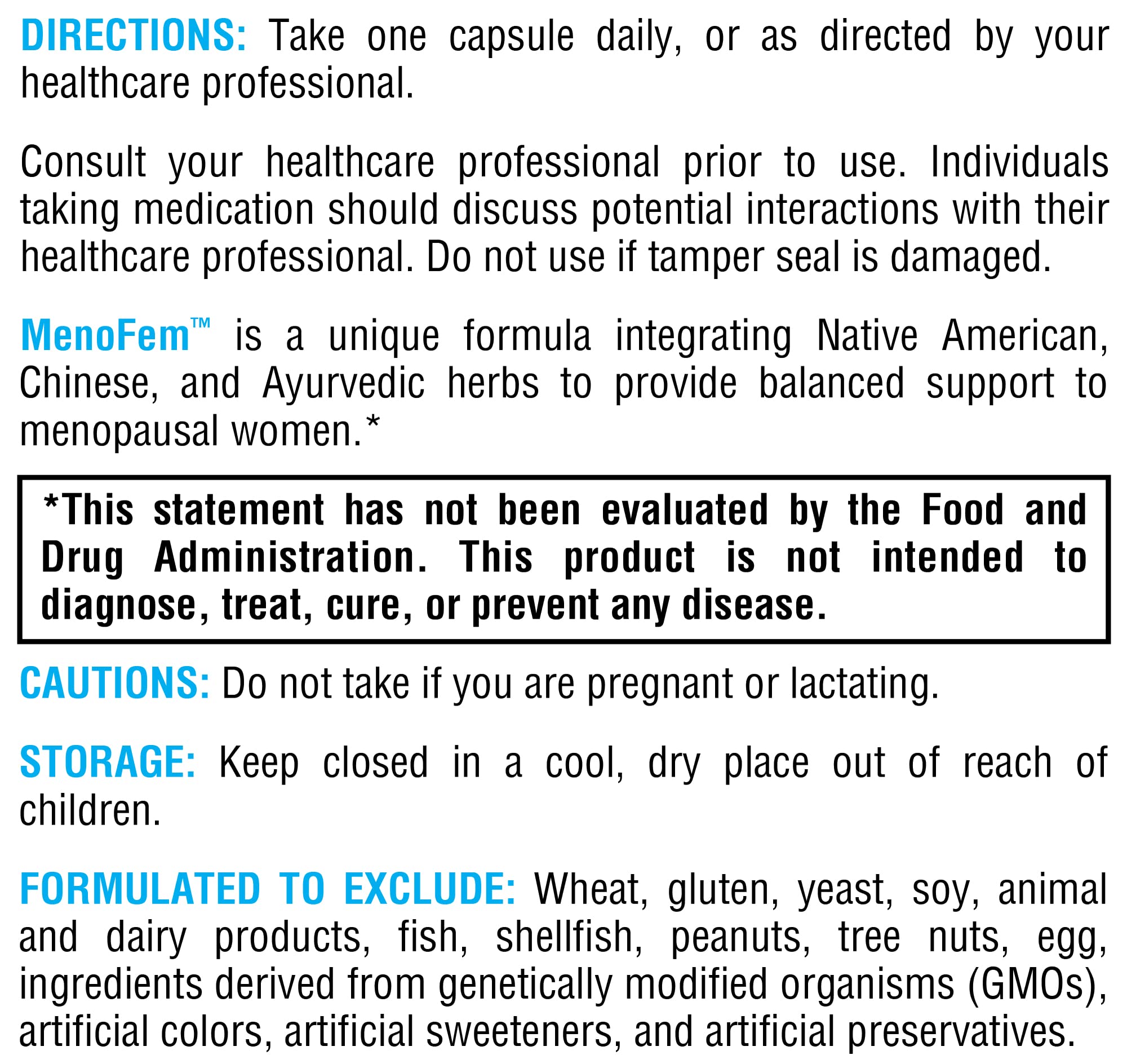 XYMOGEN MenoFem - Menopause Supplements for Women - Dandelion Root Extract, Dong Quai - AB Mystery