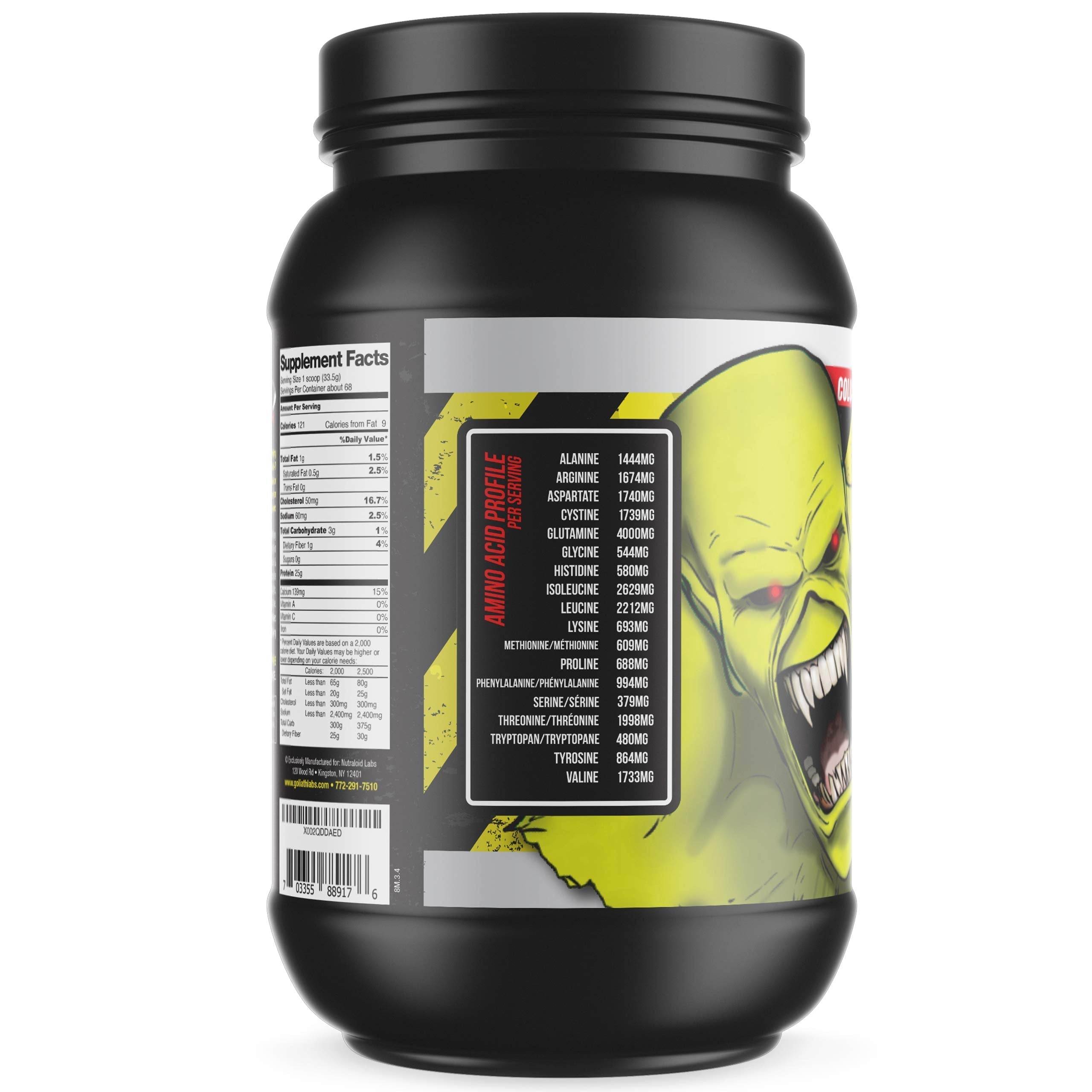 COLOSSAL LABS Whey Protein Powder [15 lbs/Pack of 1]– Peanut Butter-Chocolate Protein - AB Mystery