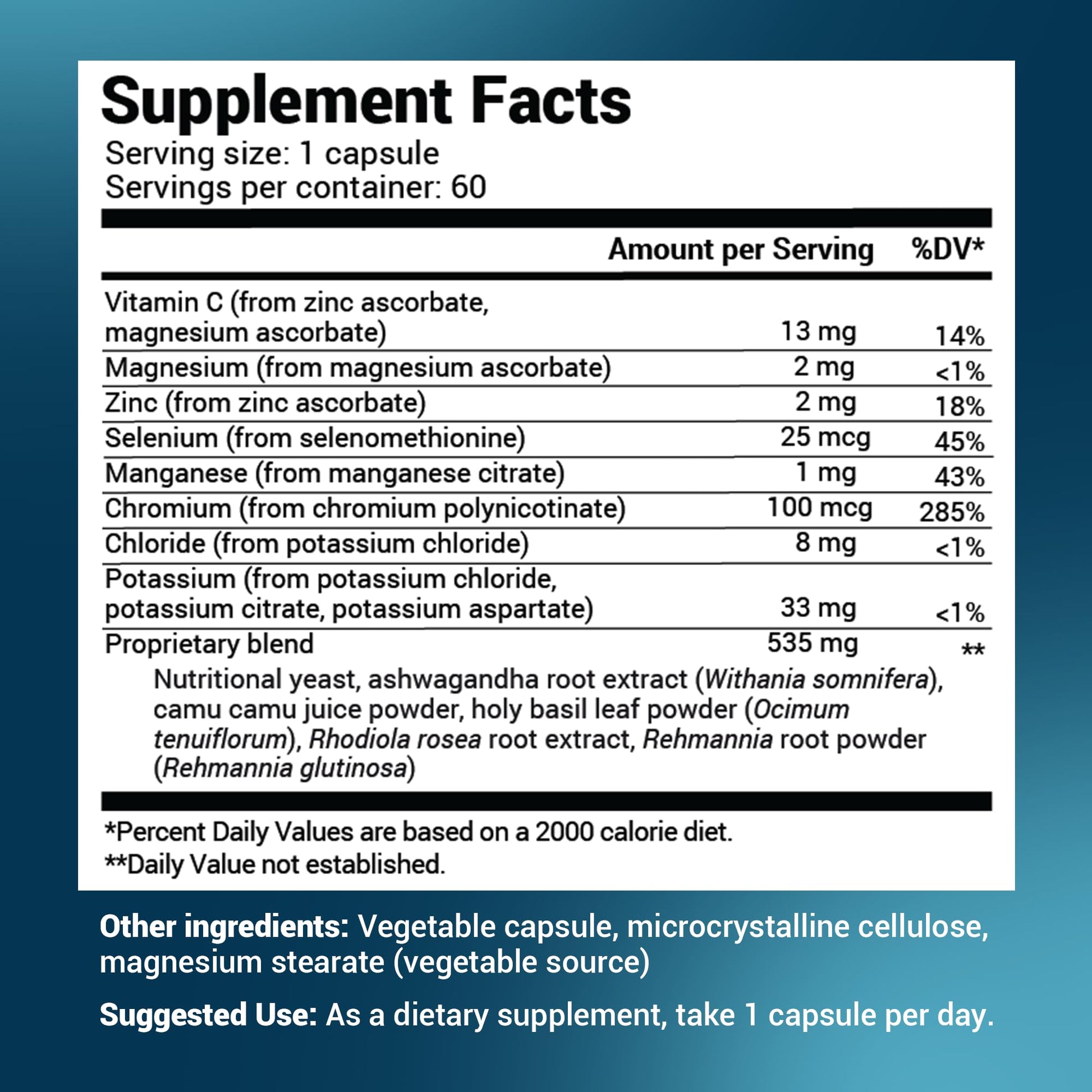 Dr. Berg Adrenal & Cortisol Supplement New Formula - Adrenal Supplement & Cortisol - AB Mystery