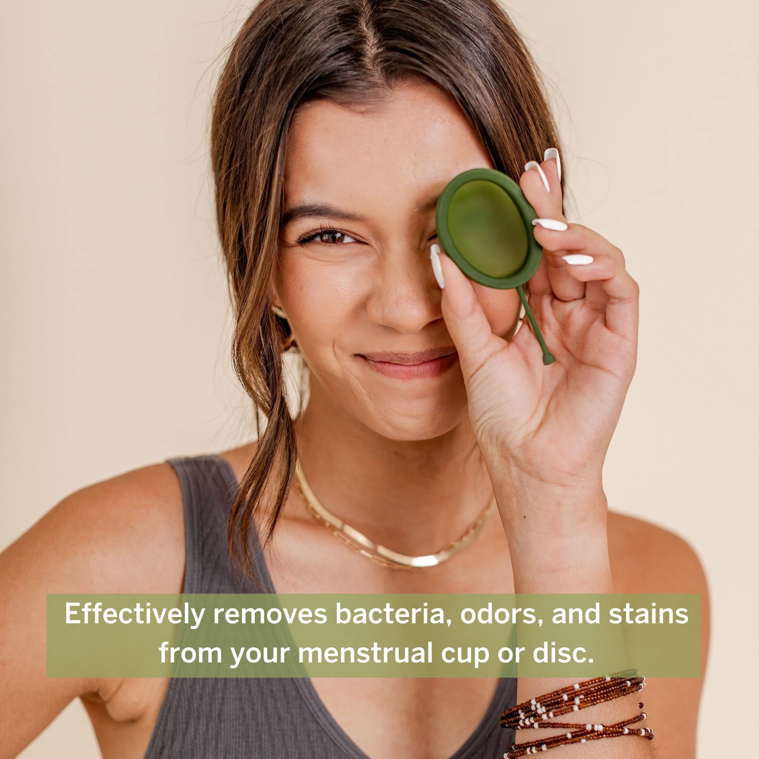 Pixie Menstrual Cup Cleaner Wash + Foaming Dispenser + More Wash in Bottle Than Any Other Brand - AB Mystery