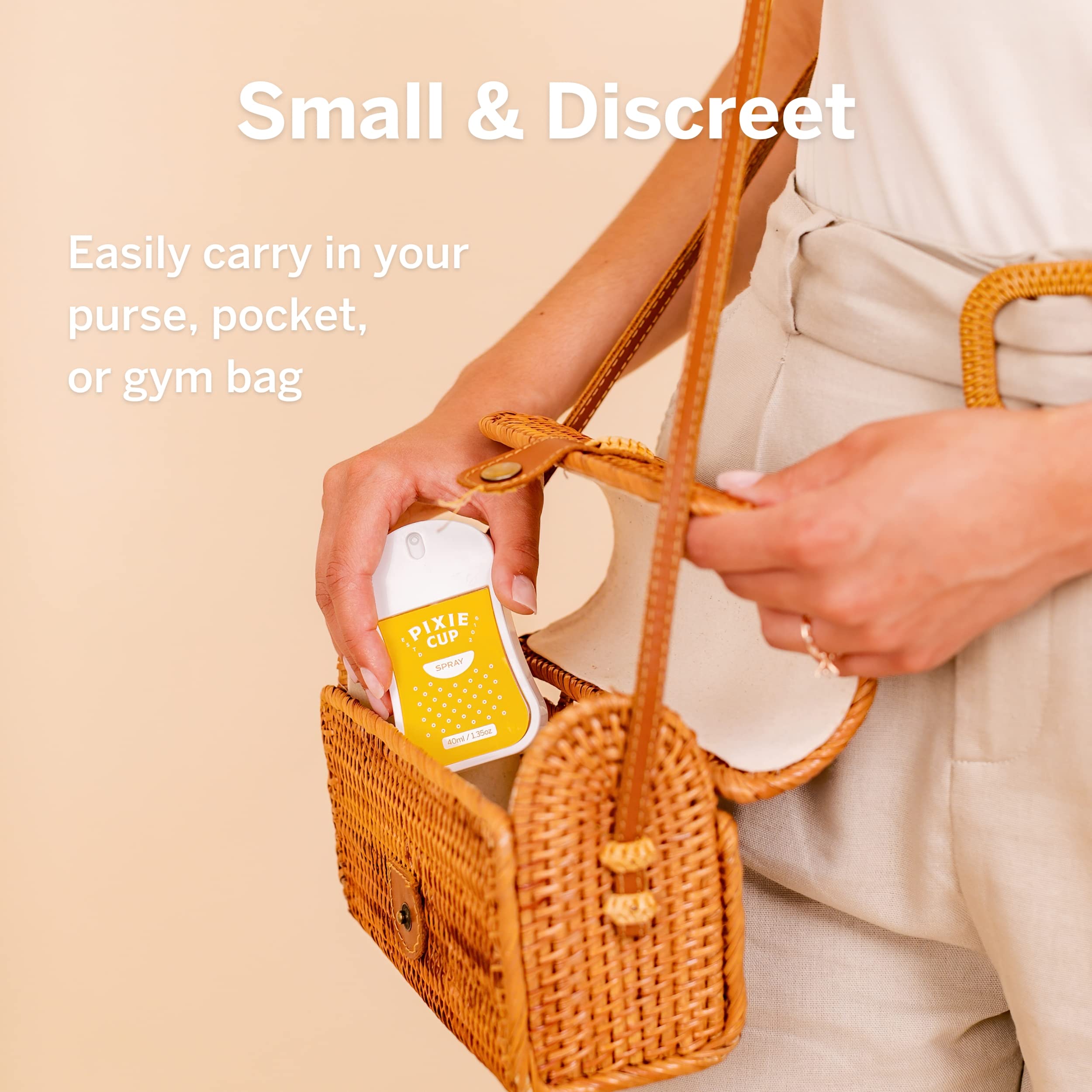 Pixie Sterilizer Spray for Menstrual Cups - Complete Sterilization in Just A Quick Spray - 100% Hypoallergenic - AB Mystery