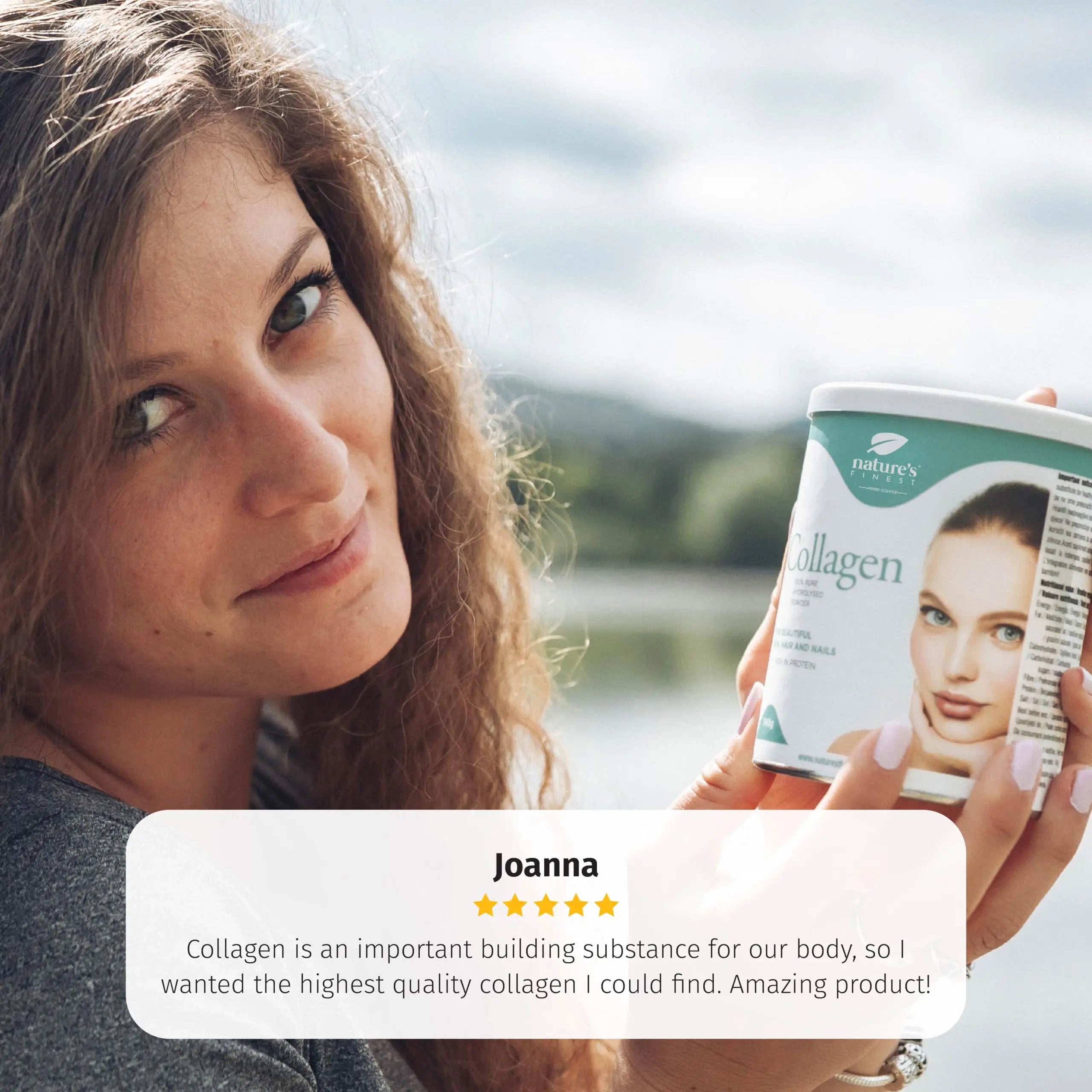 Nature's Finest by Nutrisslim Collagen Powder: 100% Hydrolysed Bovine Collagen - AB Mystery