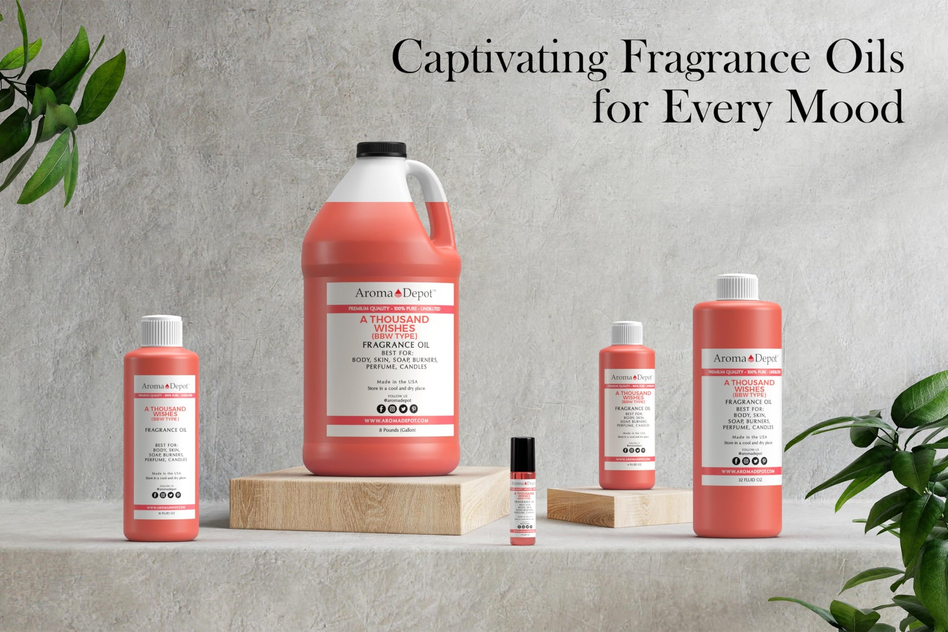 A Thousand Wishes 4oz Fragrance Oil I Perfume I Skin Oil I Scented Oil. DIY Projects Such as Candles - AB Mystery