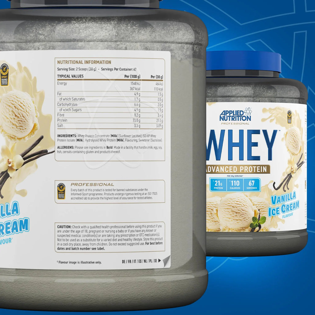Applied Nutrition Critical Whey Protein Powder 2kg - High Protein Powder, Protein Milkshake Applied Nutrition