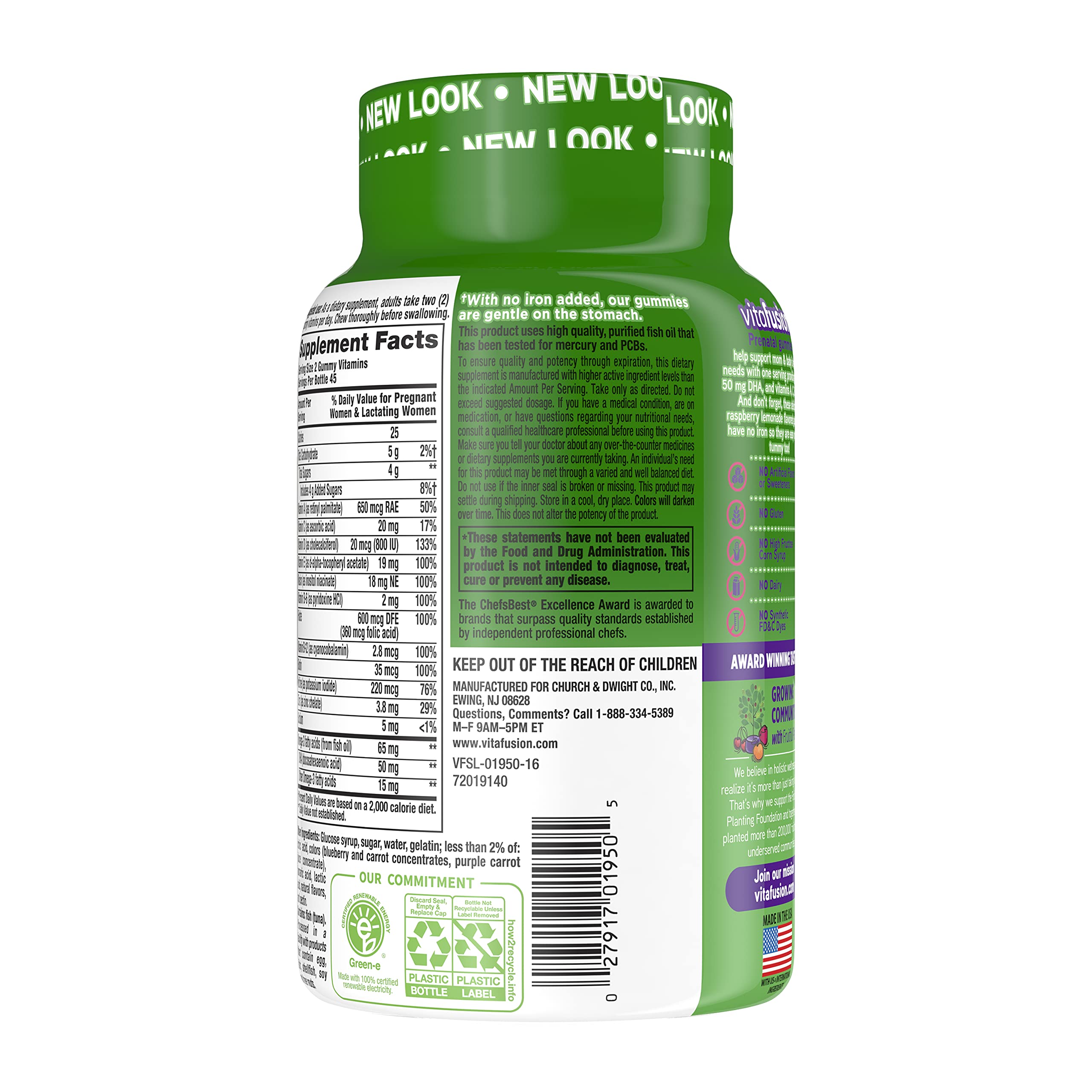 Vitafusion Prenatal, Gummy Vitamins zkqOLY, 5Pack (90 Count) My Store