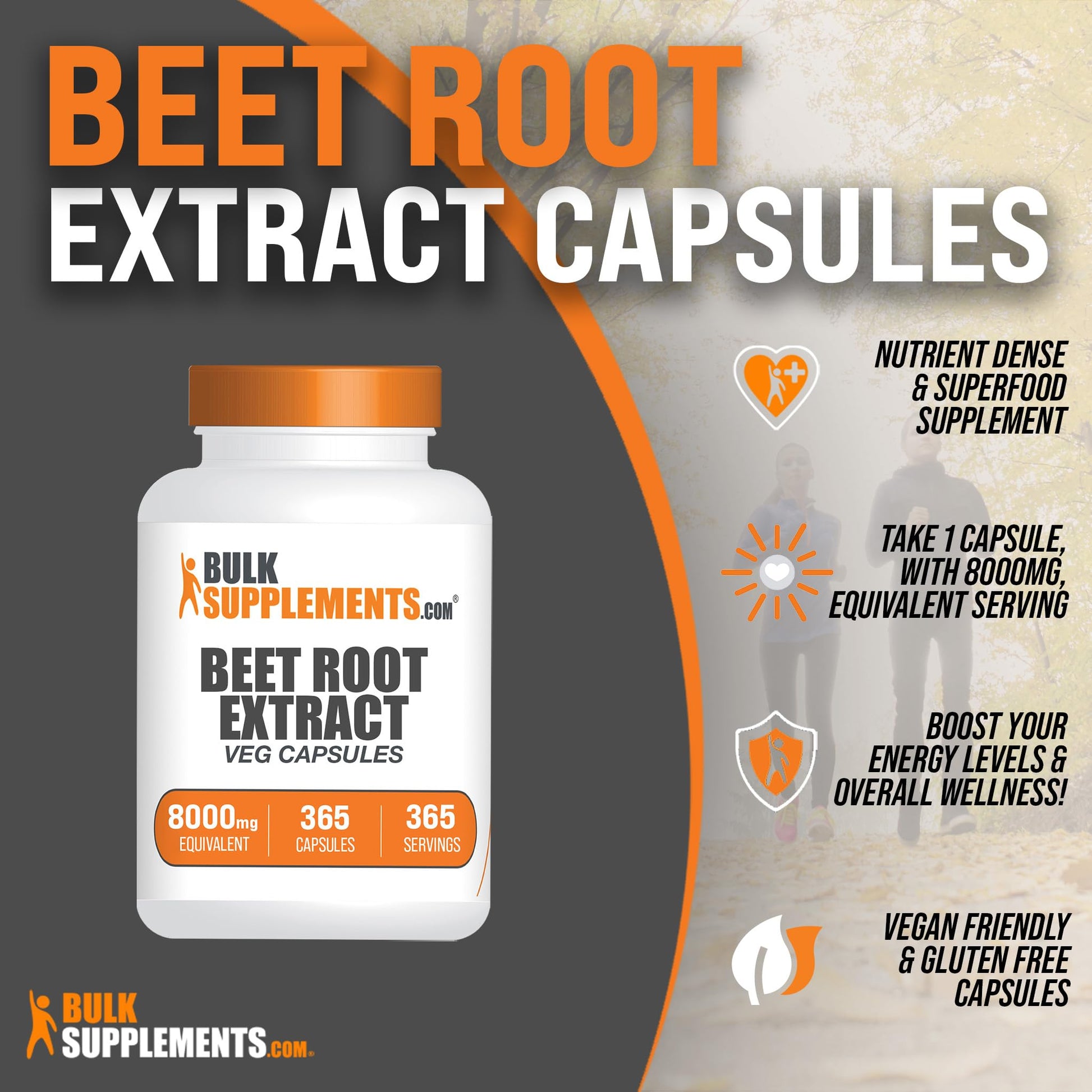 BULKSUPPLEMENTS.COM Beet Root Extract Capsules - Beet Root Supplements, Beet Root - AB Mystery