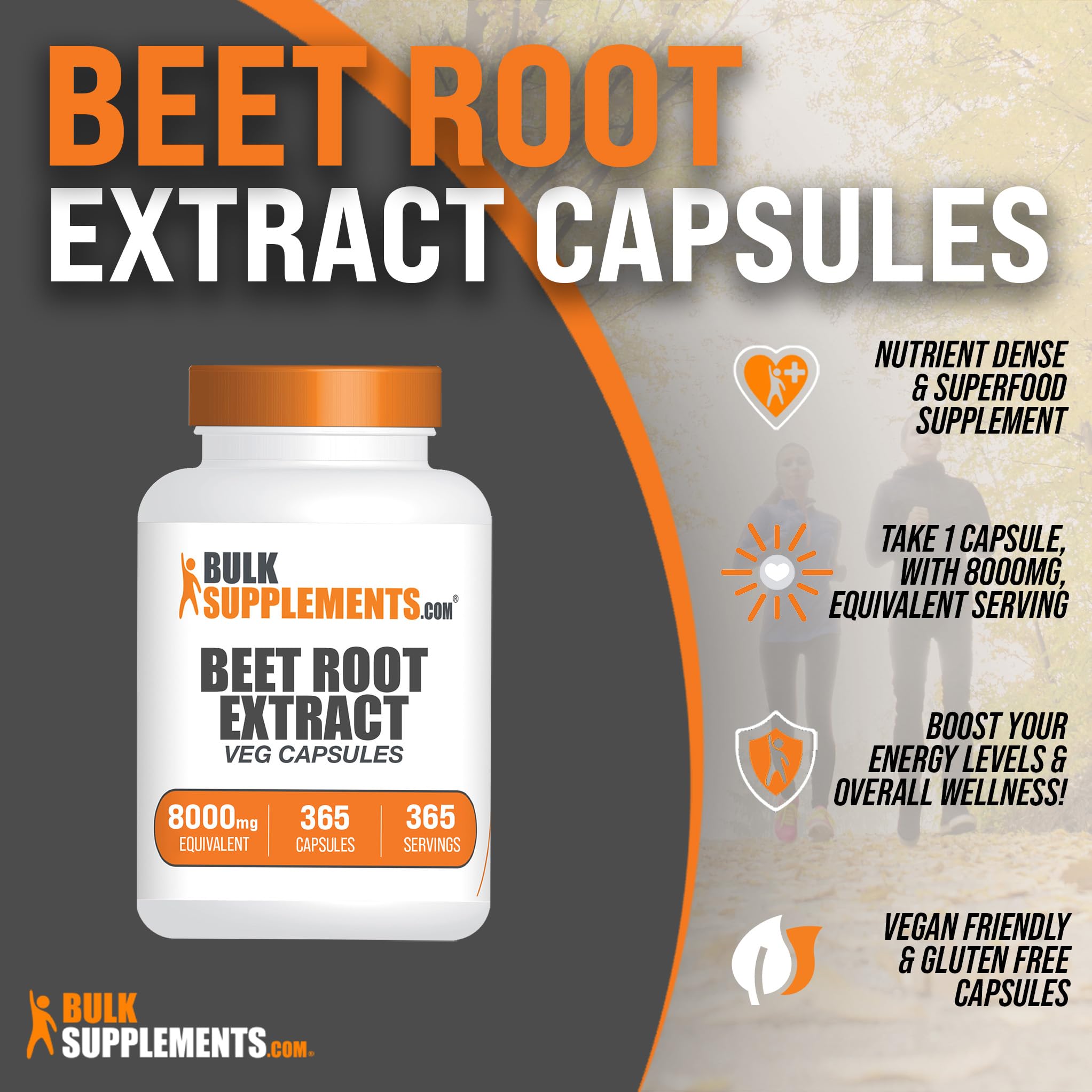 BULKSUPPLEMENTS.COM Beet Root Extract Capsules - Beet Root Supplements, Beet Root - AB Mystery