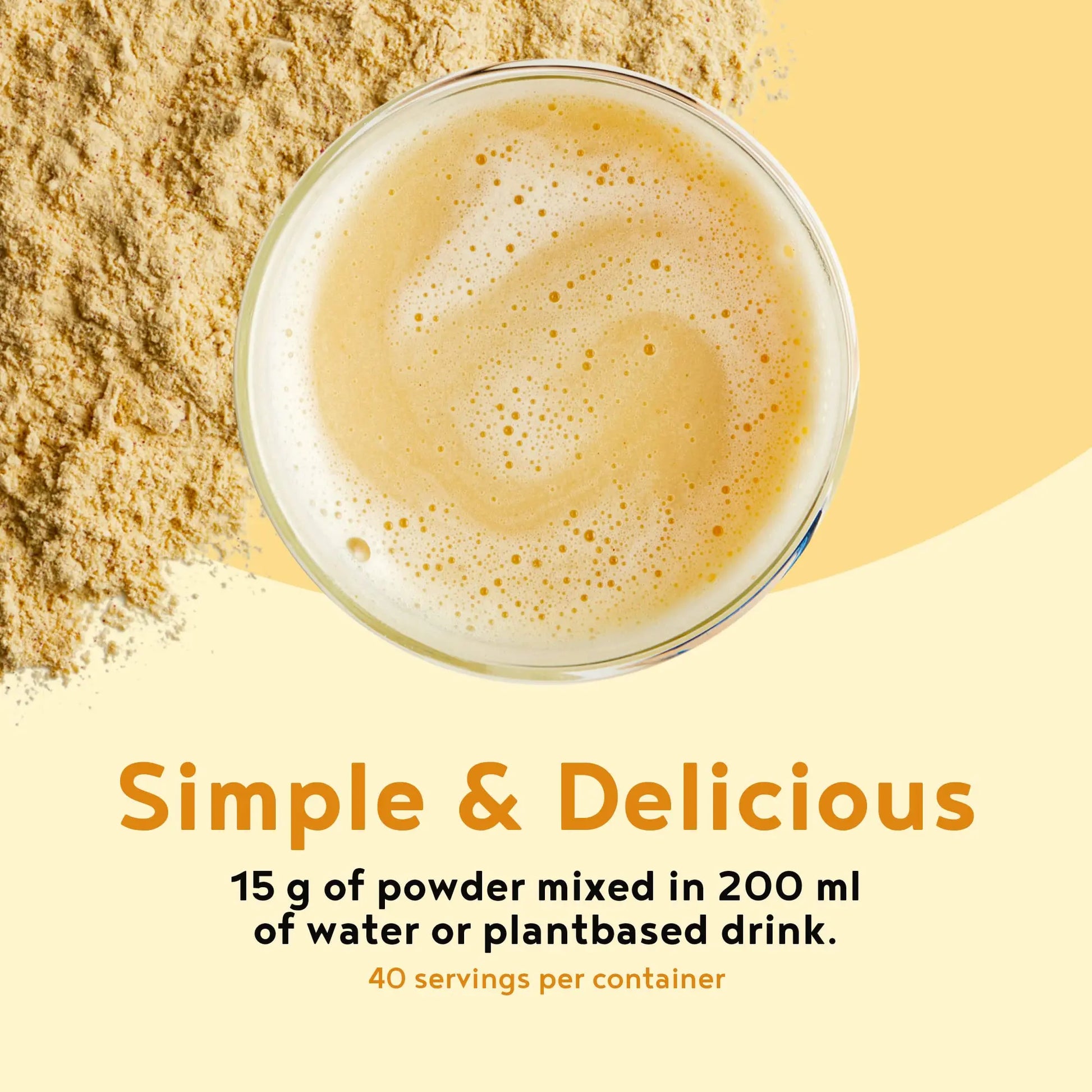 Vegan Protein Powder - Muscle Building Powder with Amino Acids - Plant Based Protein Shake Alpha Foods