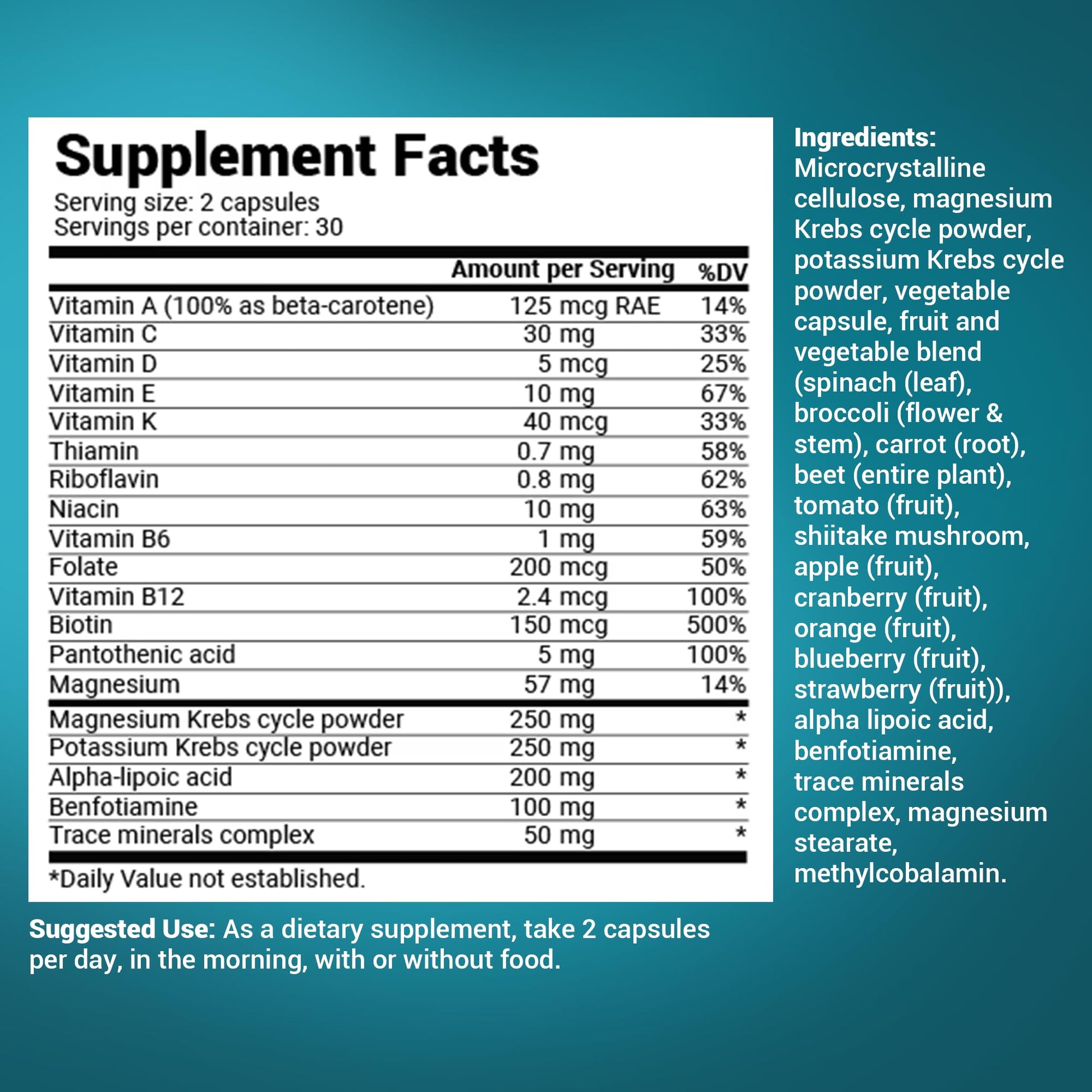 Dr. Berg Nutritionals Keto Energy - Enhanced Mitochondrial Support, Nutritional Energy - AB Mystery