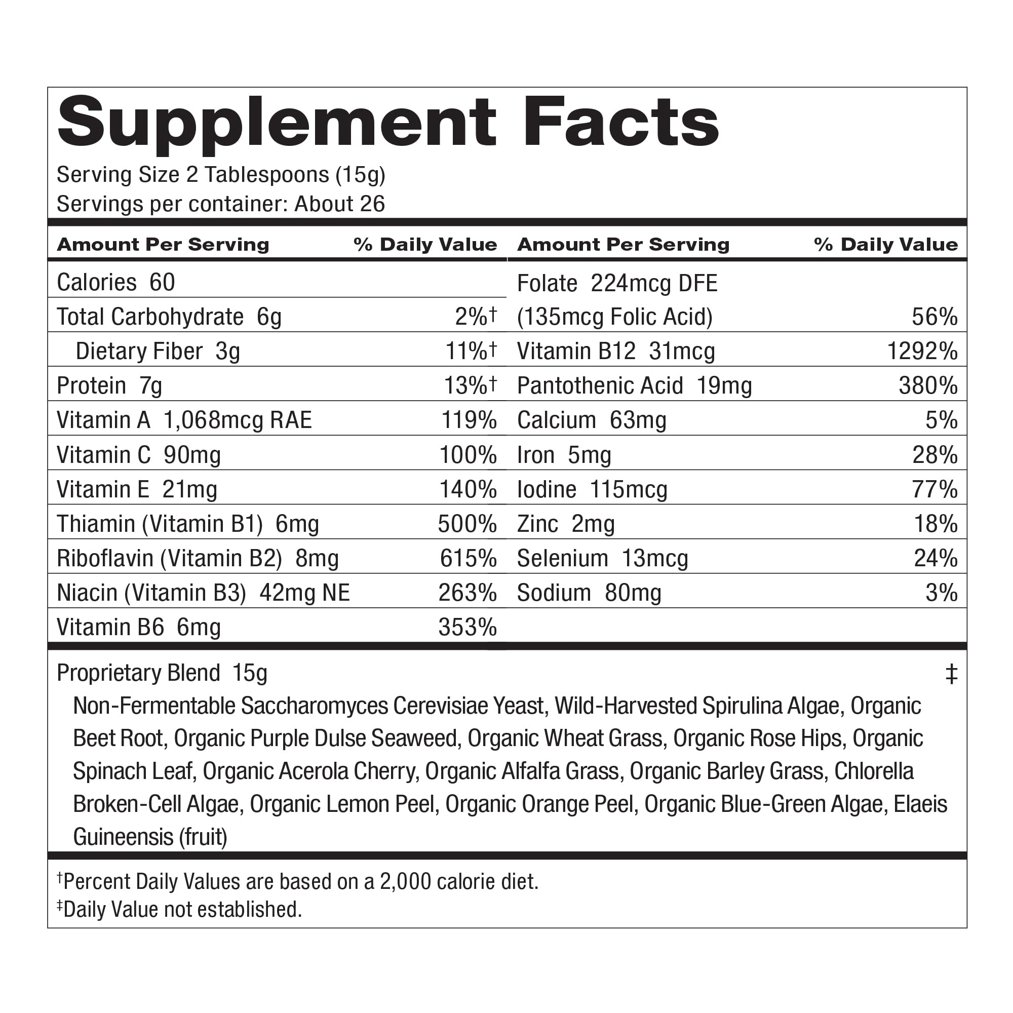 Dr. Schulze’s SuperFood Plus | Vitamin and Mineral Herbal Concentrate | Daily Nutrition - AB Mystery