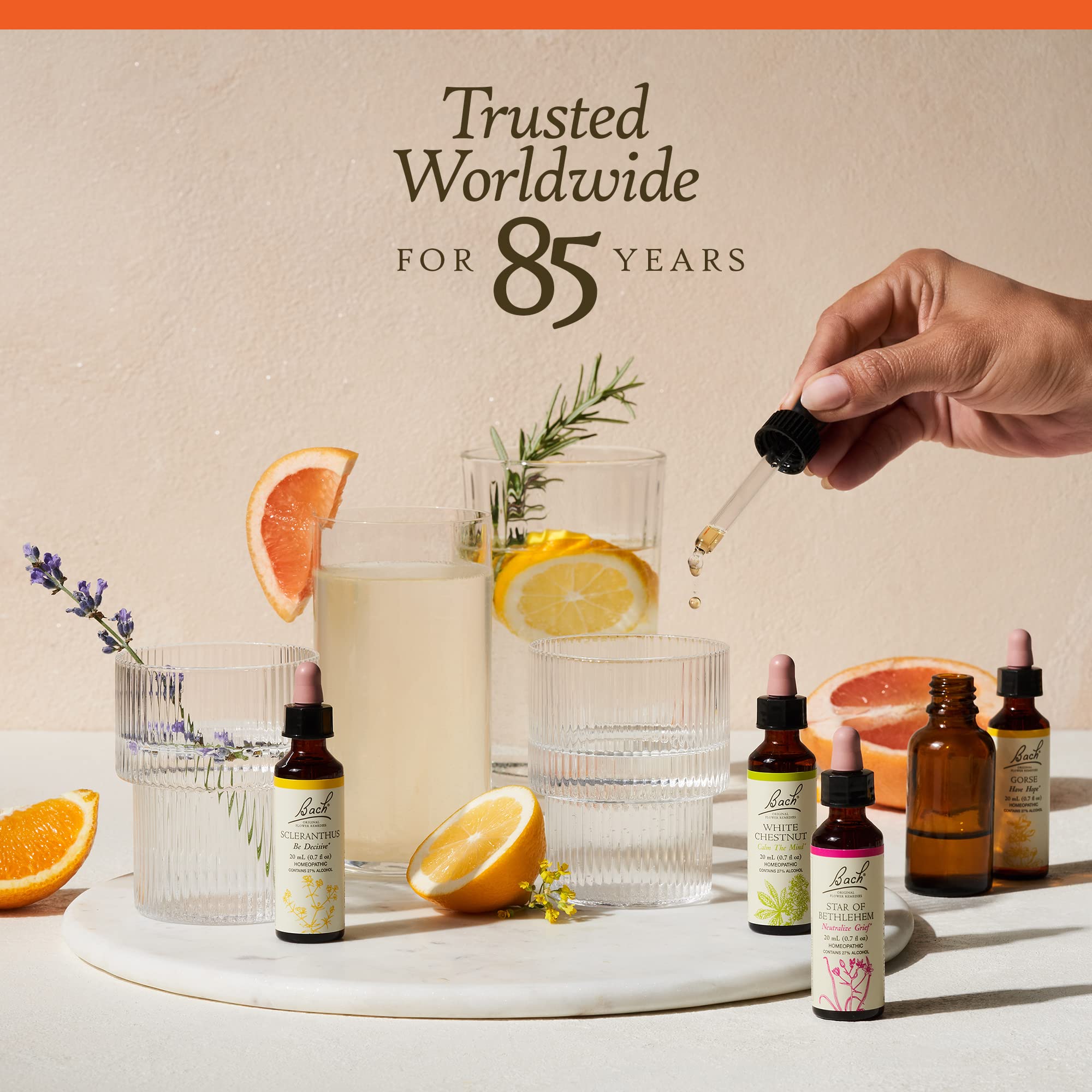 Bach Original Flower Remedies, Mimulus for Facing Fears (Non-Alcohol Formula), Natural Homeopathic - AB Mystery