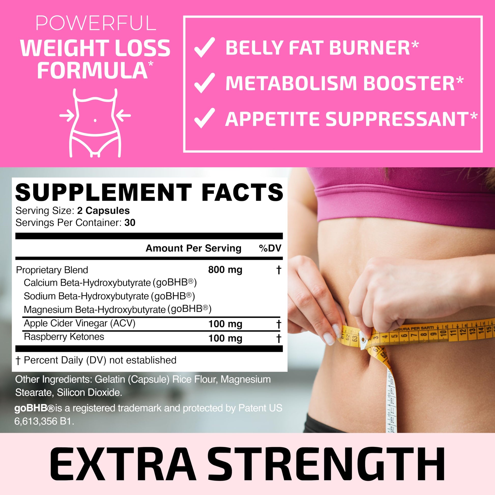 Fat Burner Pills for Women - Thermogenic Supplement, Metabolism Booster, and Appetite - AB Mystery