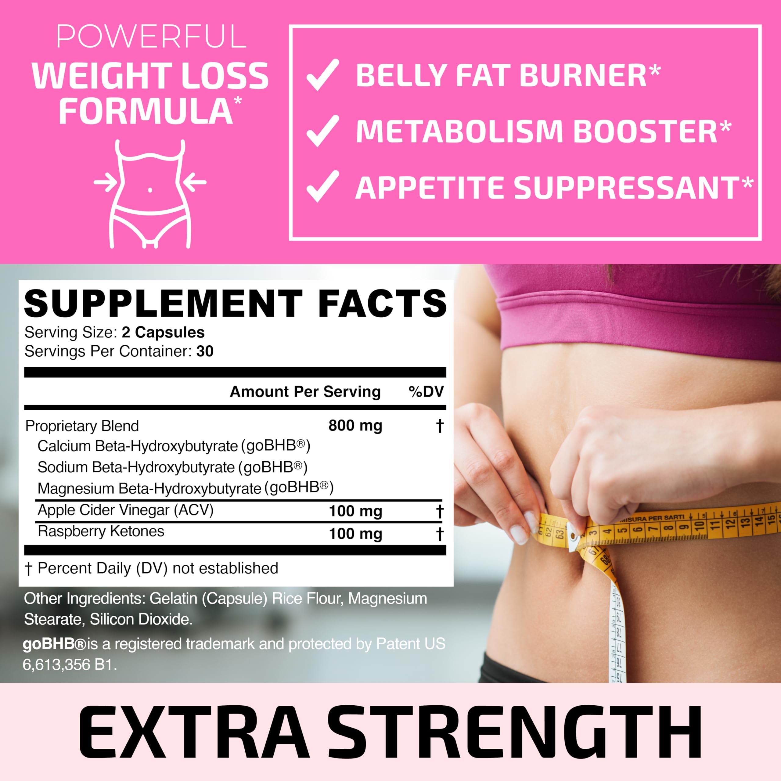 Fat Burner Pills for Women - Thermogenic Supplement, Metabolism Booster, and Appetite - AB Mystery