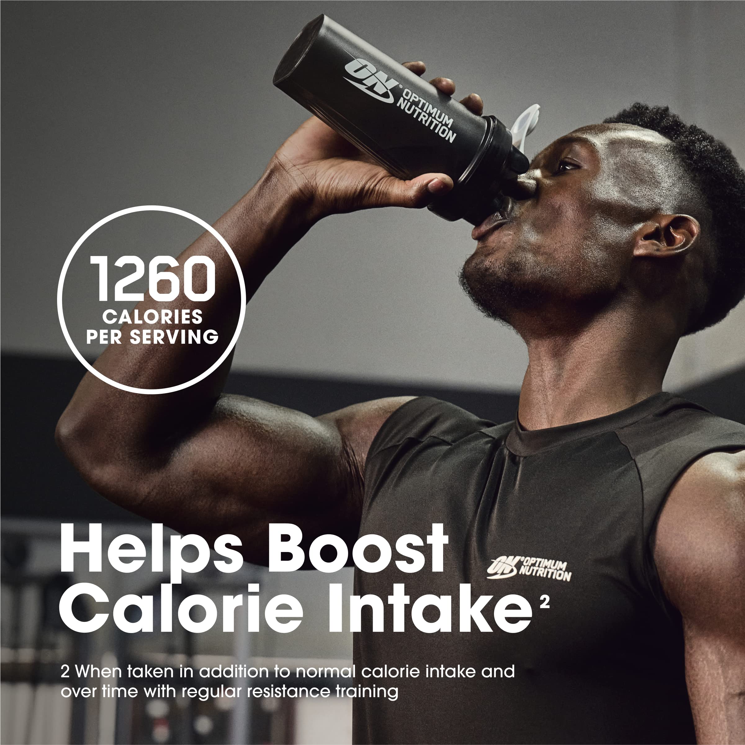 Optimum Nutrition Serious Mass, Weight Gainer Protein Powder for Muscle Gain, Added - AB Mystery