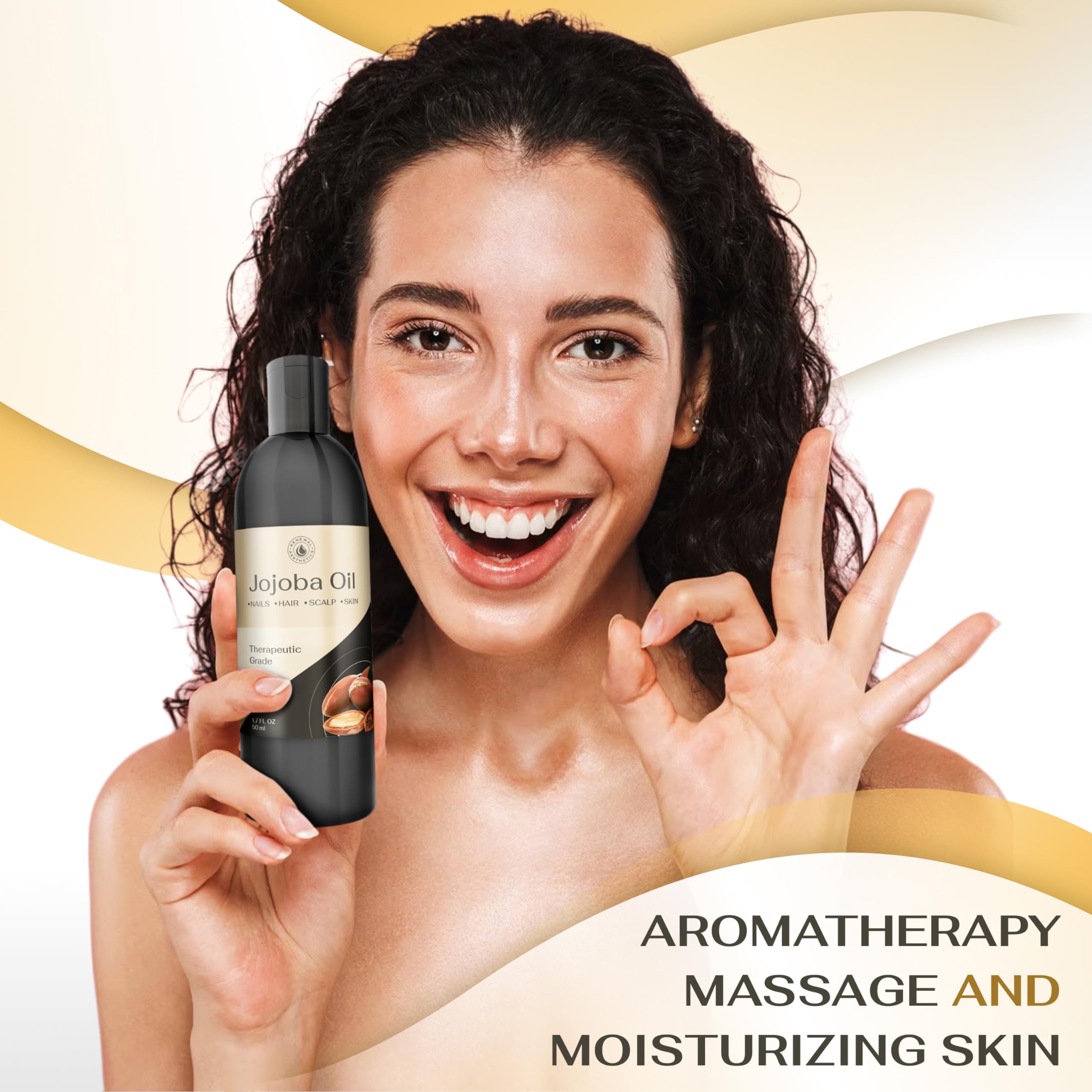 Sweet Oil - Hair and Skin Softener, Organic Natural Carrier Body Oil, Carrier Oil for Essential Oils - Massage Oil - AB Mystery