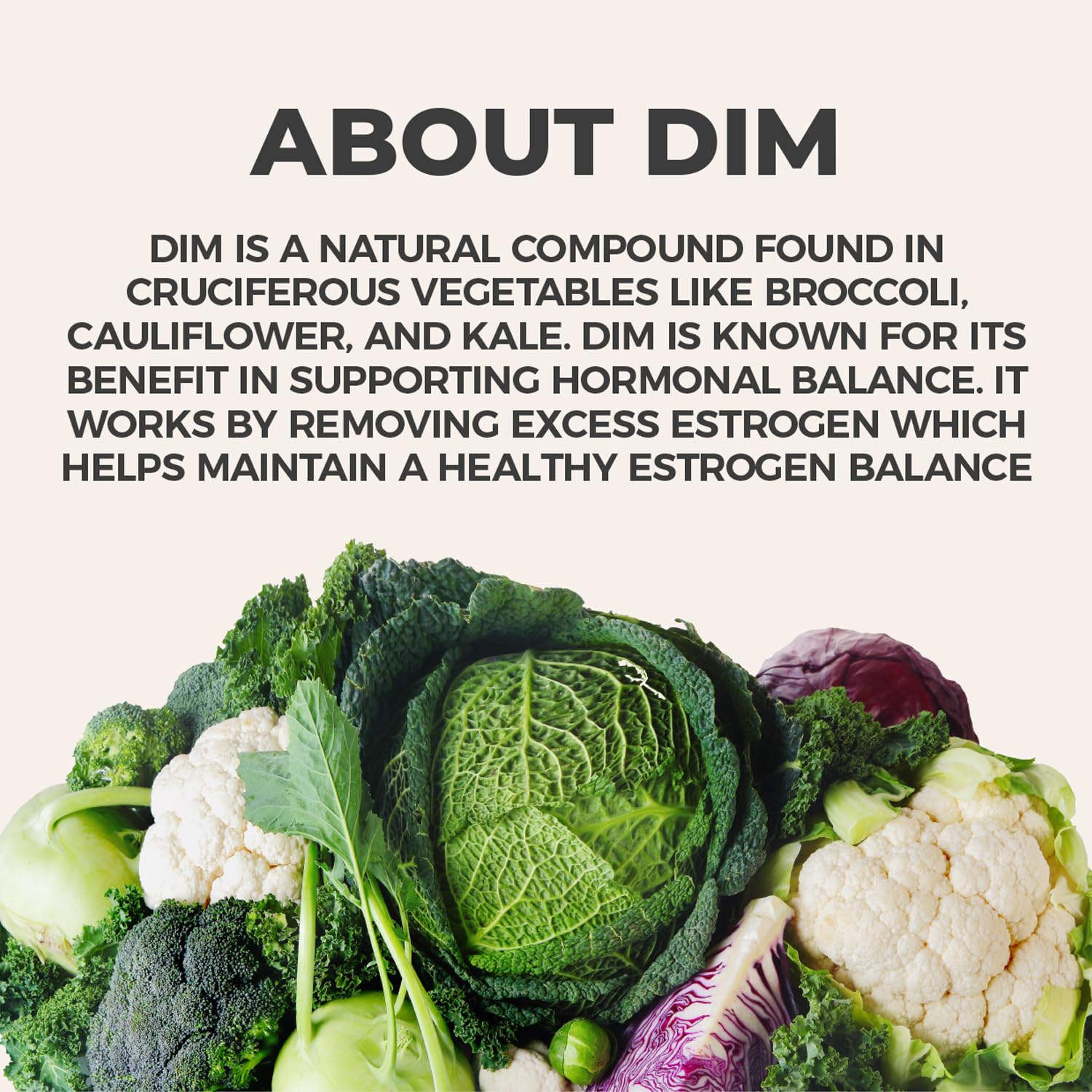 NewLife Naturals DIM Supplement 300mg for Women & Men - Hormonal Acne, Estrogen Balance Pills - AB Mystery