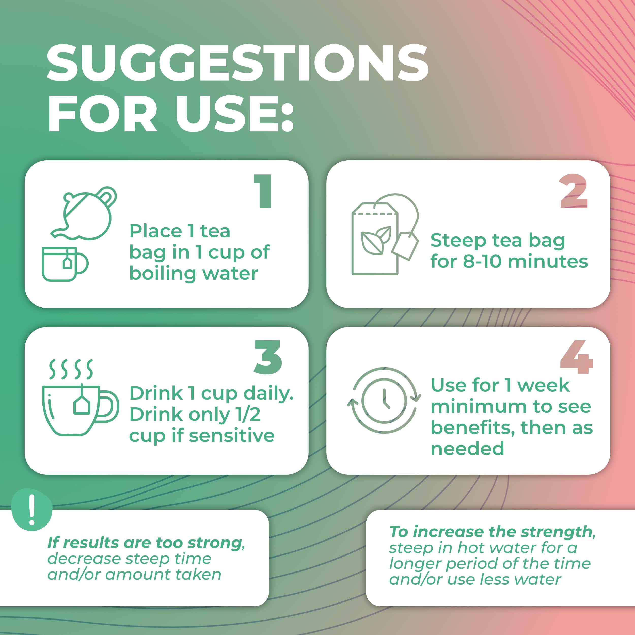 Total Tea Slimming Detox Tea for a Healthy Weight Support - Caffeine Free - Herbal - AB Mystery