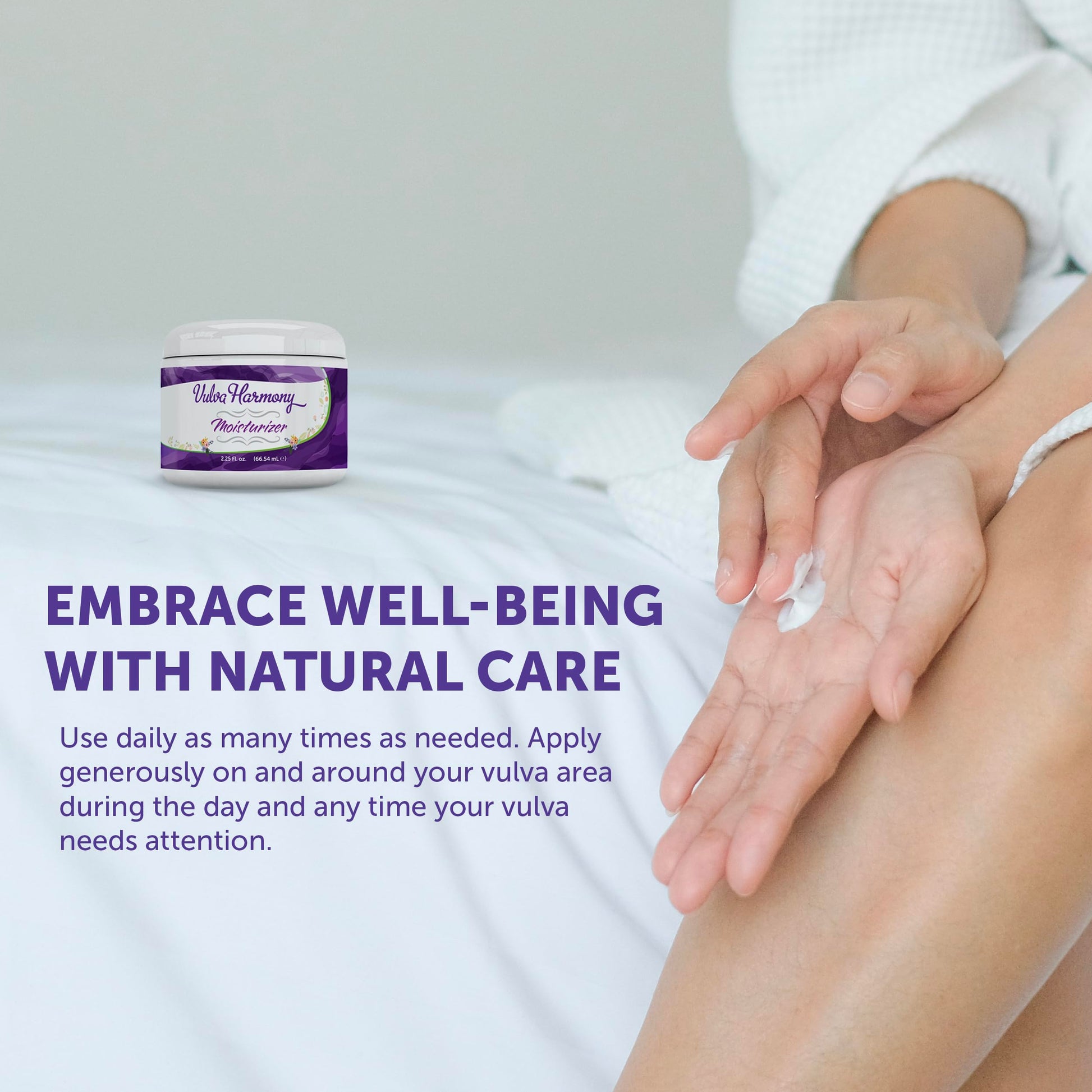 Bloom Krans Vulva Harmony Moisturizer - Vaginal Moisturizer for Women | Dryness, Vaginitis, Itch Relief - AB Mystery