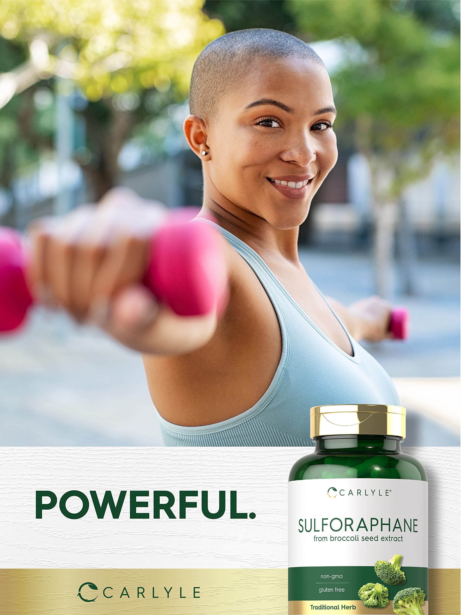 Carlyle Sulforaphane | from Broccoli Seed Extract | 180 Capsules | Traditional Herbal - AB Mystery