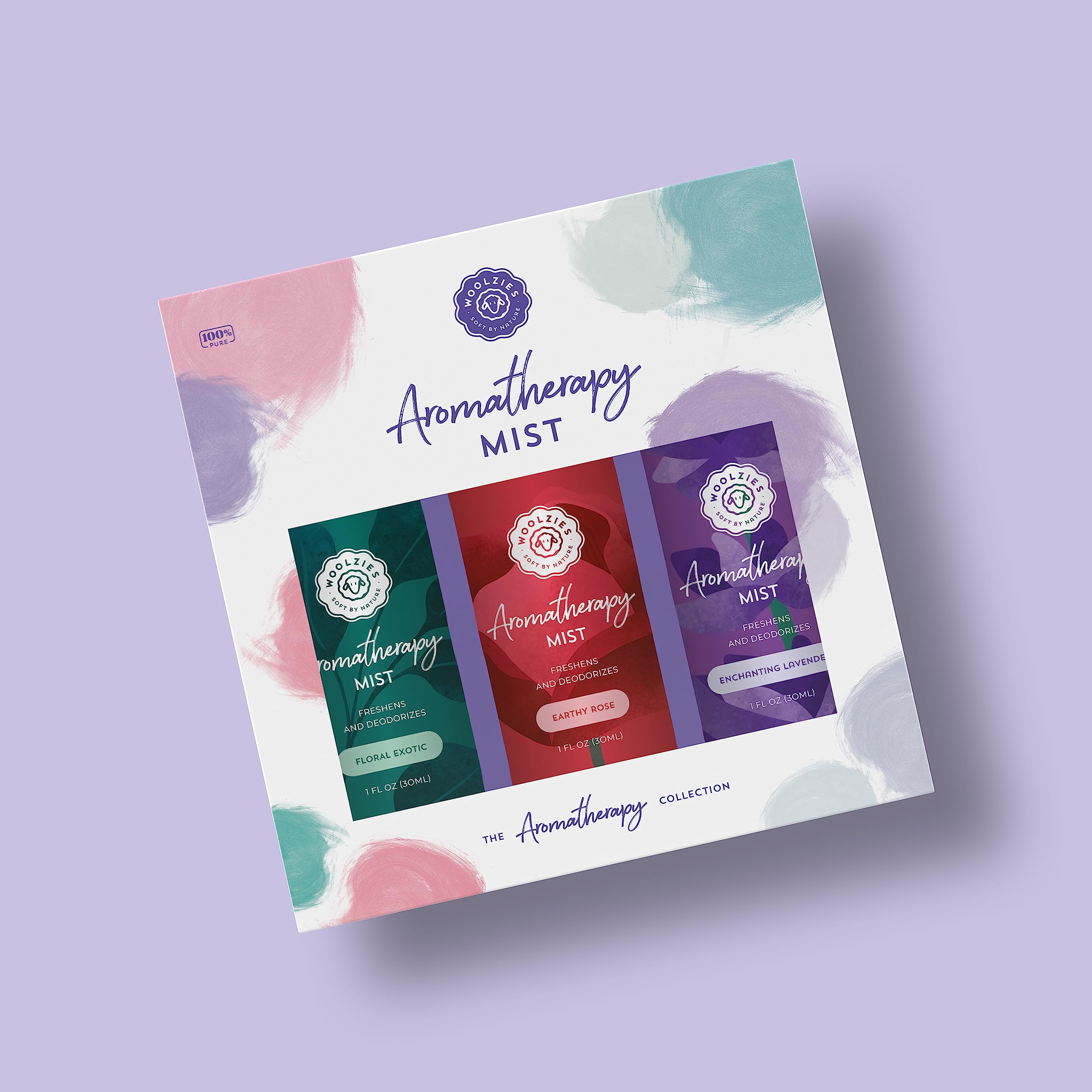 Aromatherapy Spray Mist Set | Natural Essential oil Air Freshener, Pillow Spray, Room Spray - AB Mystery