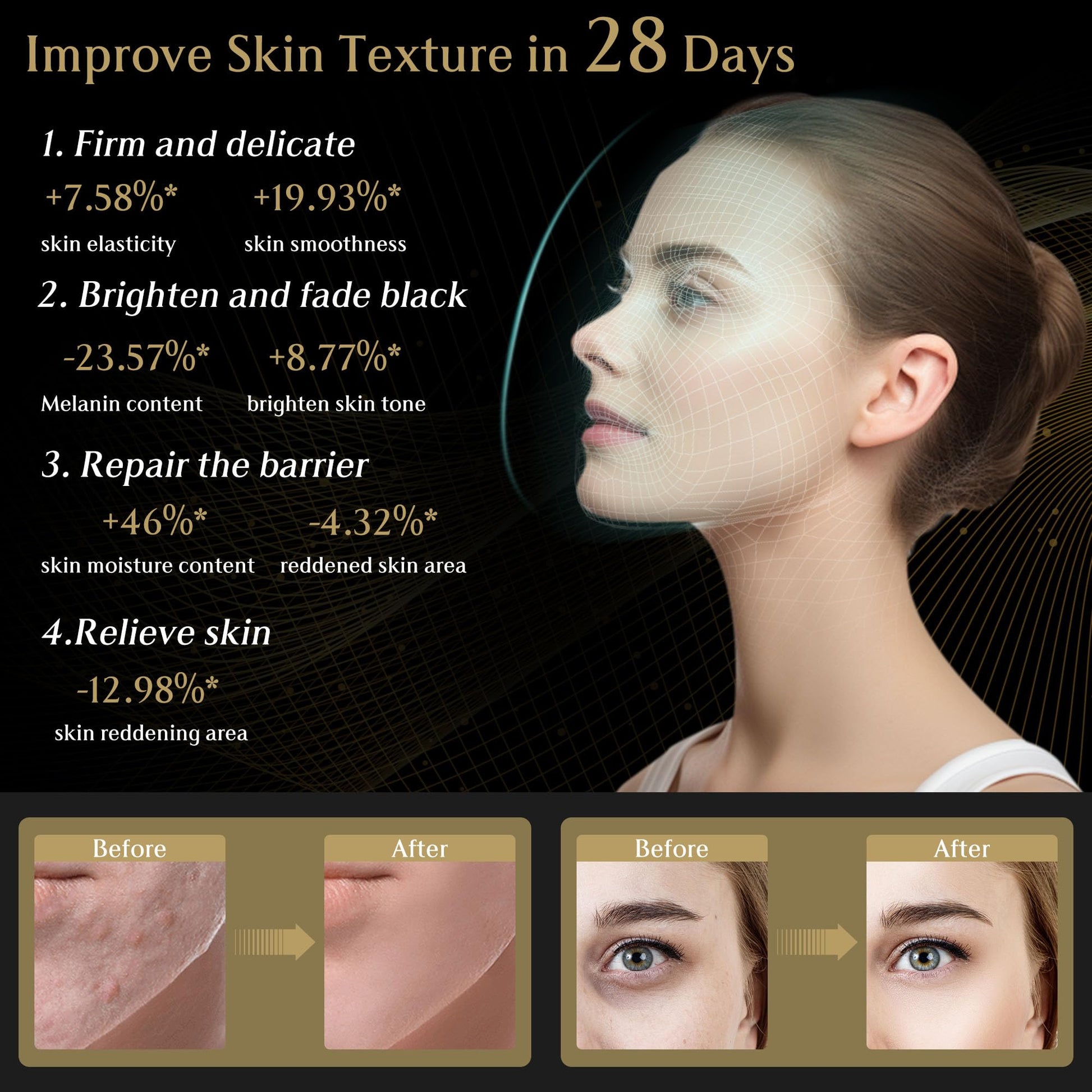 Multifunction Infrared Red Light Therapy for Body and Face, Near-Infrared 850 Red Light Therapy, Cordless - AB Mystery