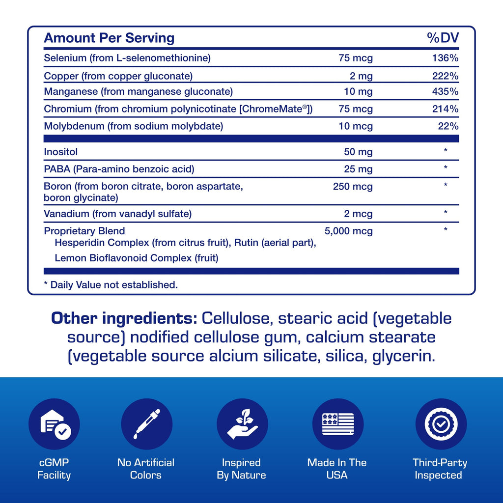 30-in-1 Adult Multivitamin with Iron - Antioxidant Rich Over 50 Multivitamin for Women and Men with Vitamins A C D E B Complex Zinc Magnesium - AB Mystery