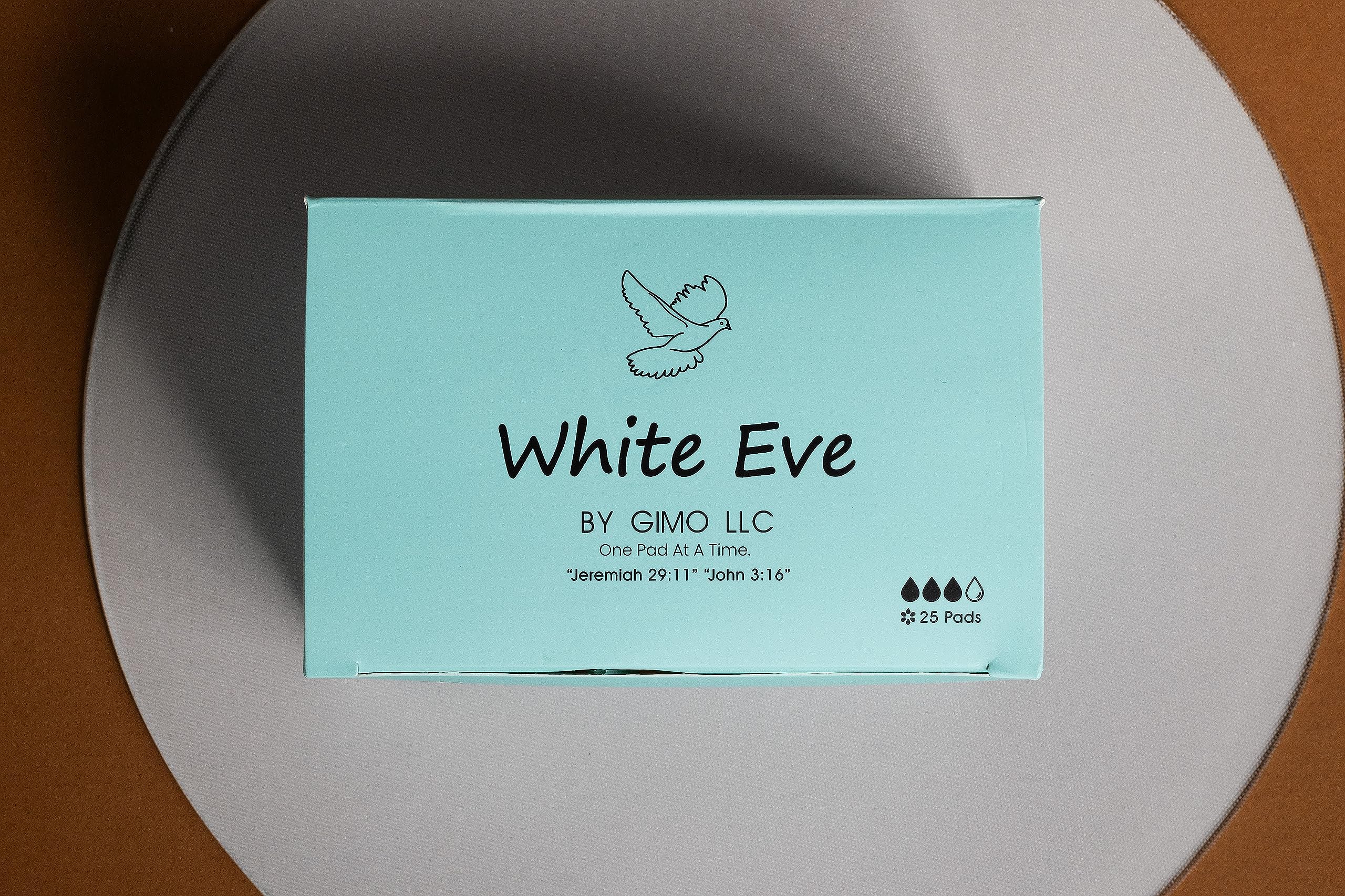 WHITE EVE Sanitary Pad Ultra Thin Sanitary Pads for Women with Fast Absorption and Leak Guard - AB Mystery
