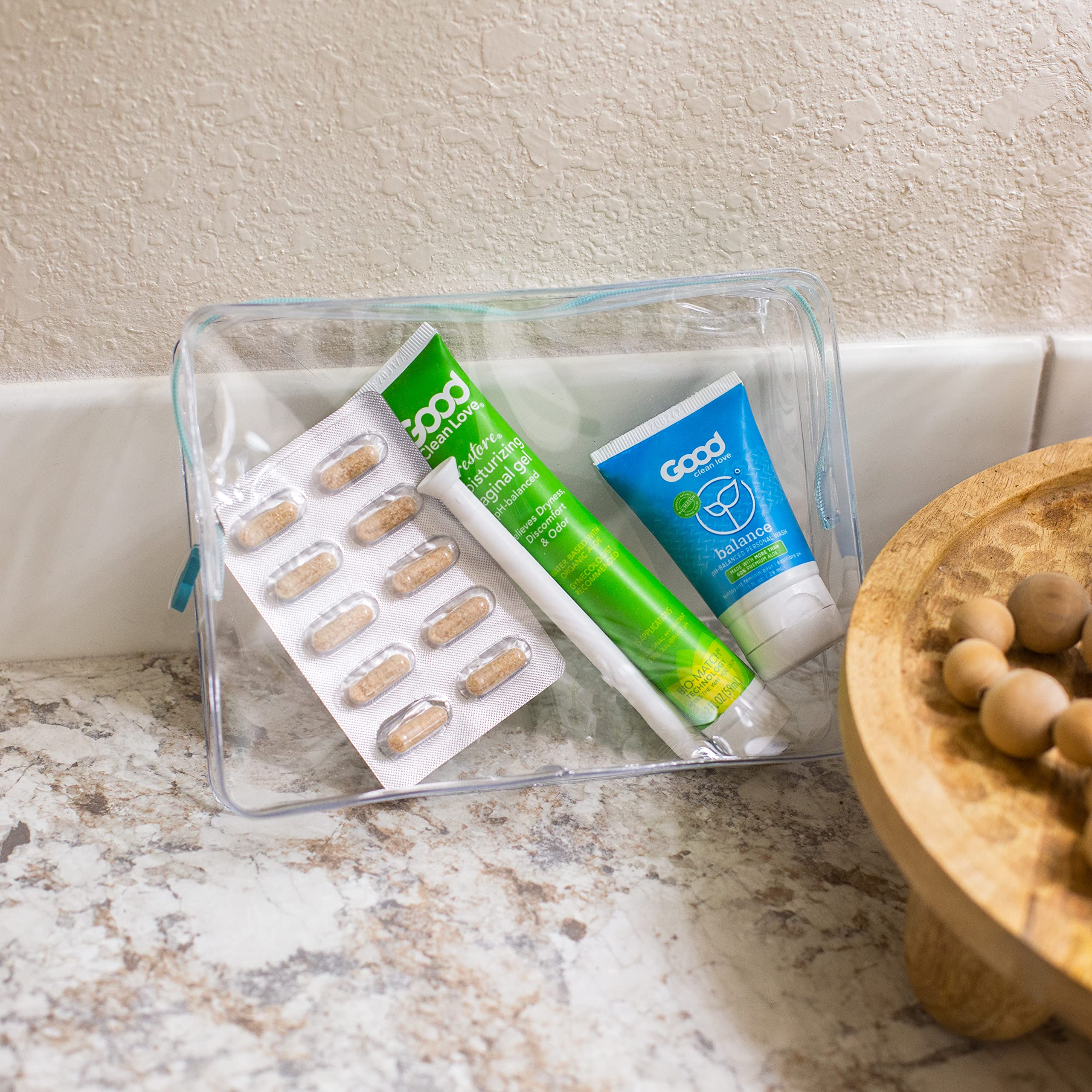 Good Clean Love Flourish Vaginal Care System, 30-Day Regimen, Relieves Itching & Irritation, Includes Personal - AB Mystery