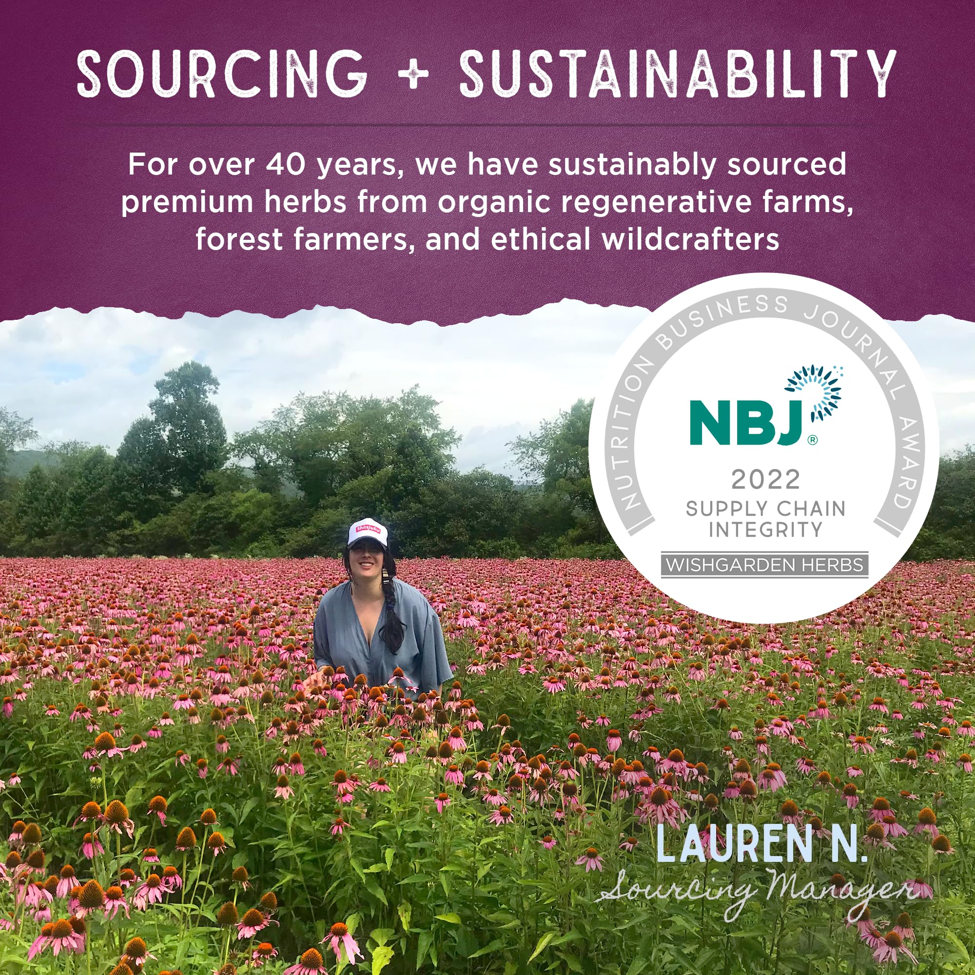 WishGarden Herbs Cycle Changes Herbal Menopause Support - Plant-Based Supplement w/Black Cohosh - AB Mystery