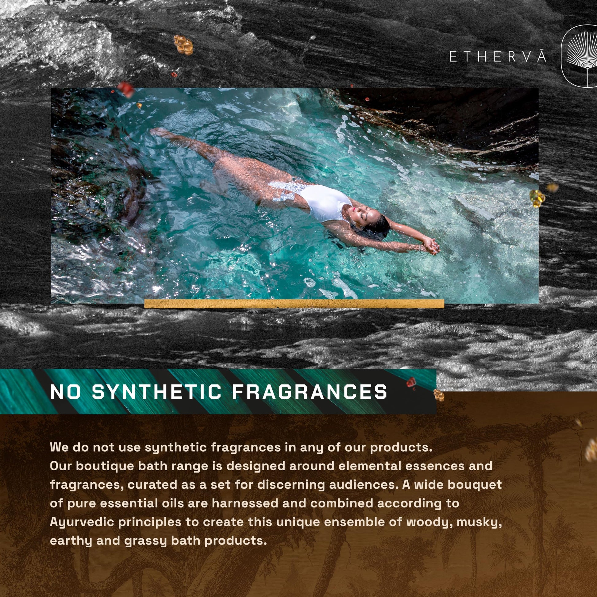 ETHERVA EARTH Body Wash for Men & Women | Patchouli, Vetiver, Incense, Virgin Coconut Oil - AB Mystery