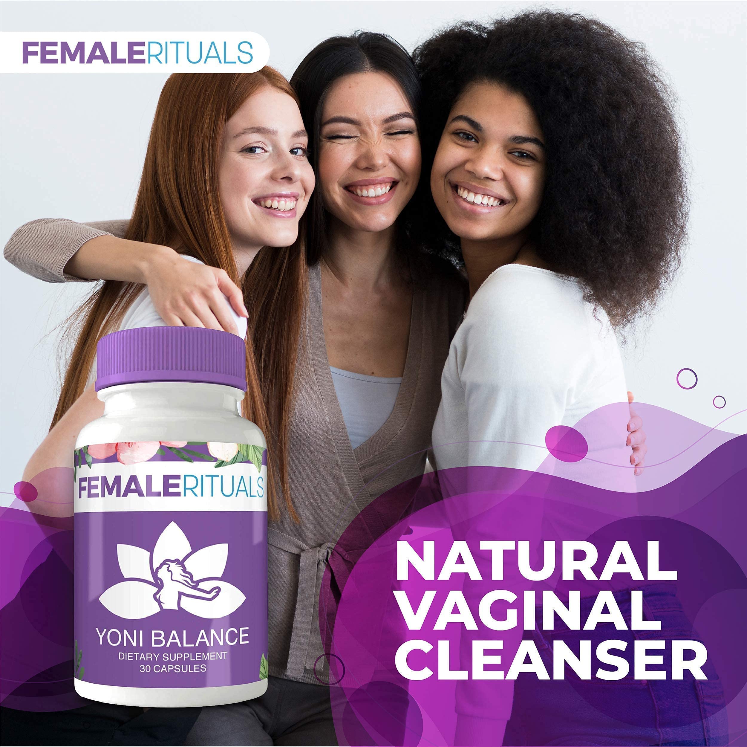FEMALE RITUALS - Vaginal Moisturizer Boric Acid Suppositories for PH Balance - Bad Odors - AB Mystery