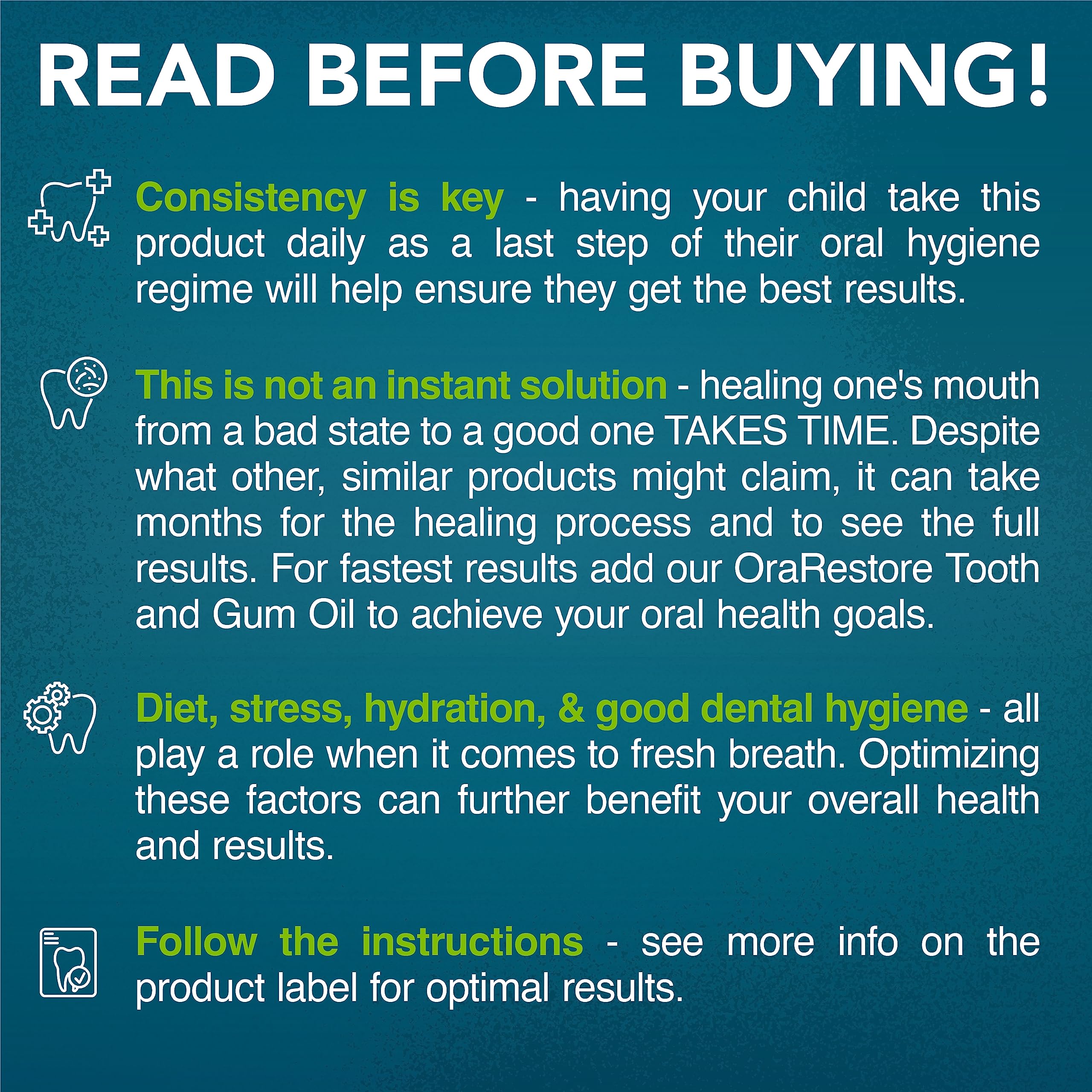 Oral Probiotics for Mouth Bad Breath Treatment for Adults: Dentist Formulated Advanced - AB Mystery