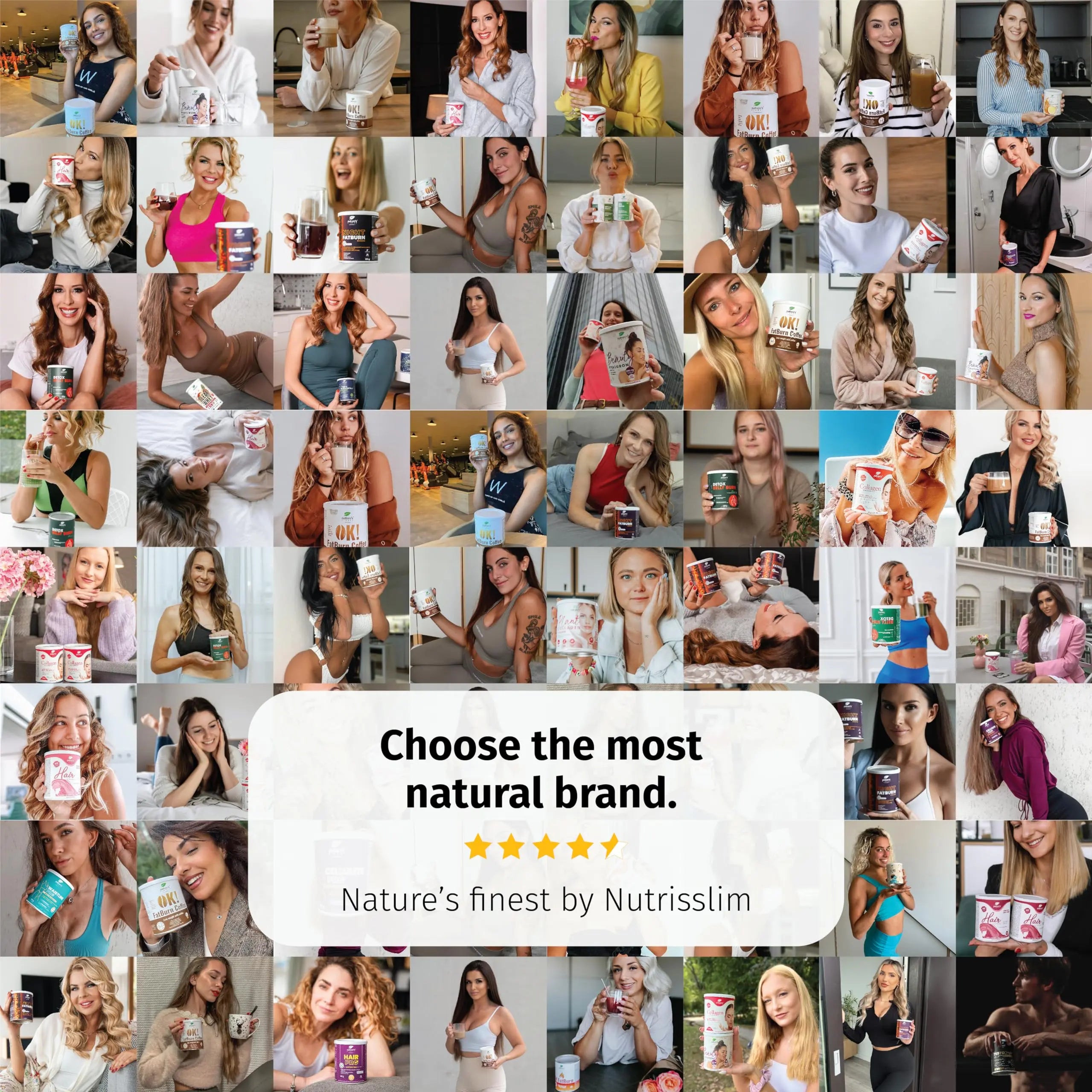 Nature's Finest by Nutrisslim Collagen Powder: 100% Hydrolysed Bovine Collagen - AB Mystery