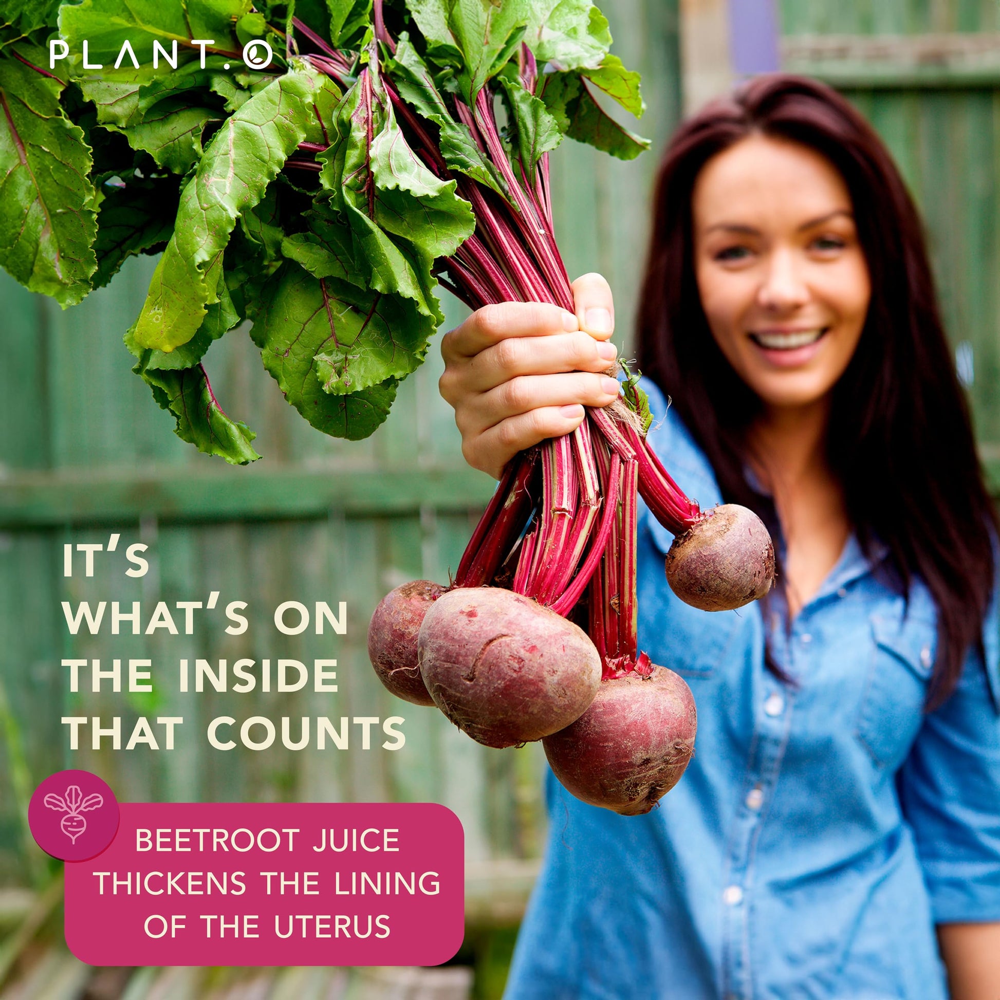 PLANT.O NUTRITION Vaginal Probiotics for Women with 4 Lactobacillus Strains Probiotic & Prebiotic Blend - AB Mystery