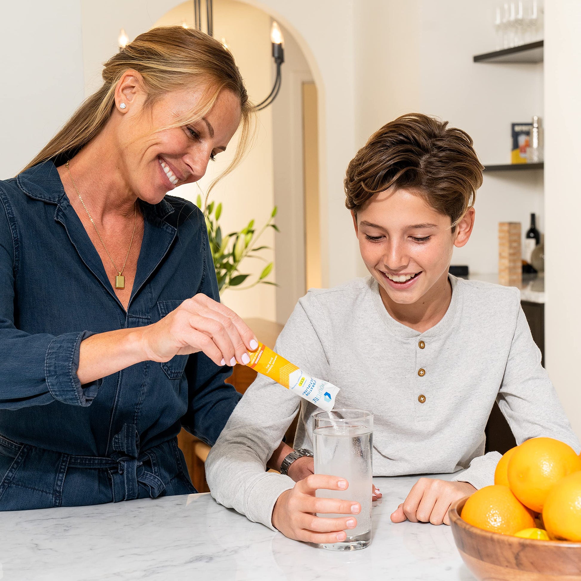 Liquid I.V. Hydration Multiplier + Immune Support - Tangerine - Hydration Powder - AB Mystery