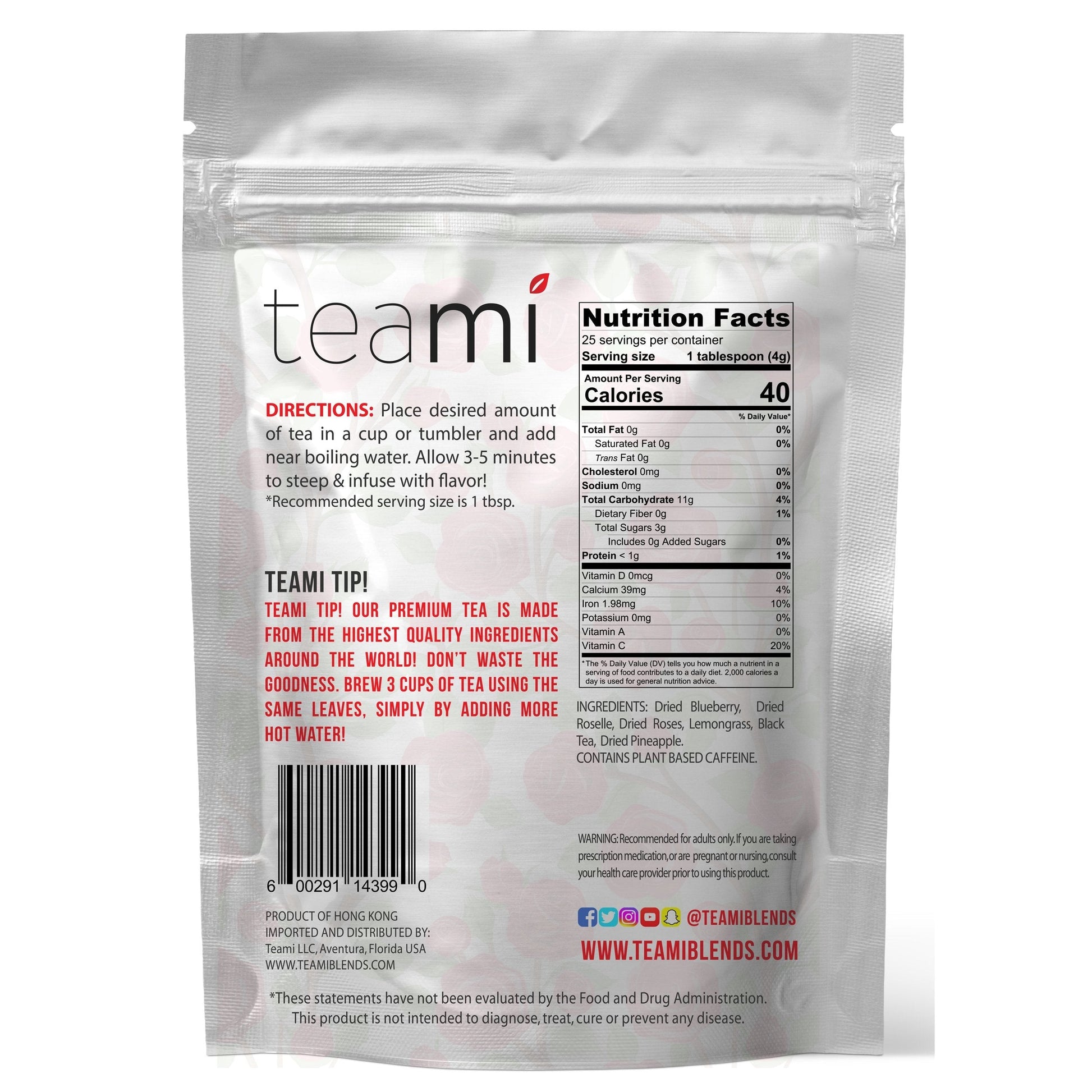 Teami Tea Collection (Bloom Rose Petal) - AB Mystery