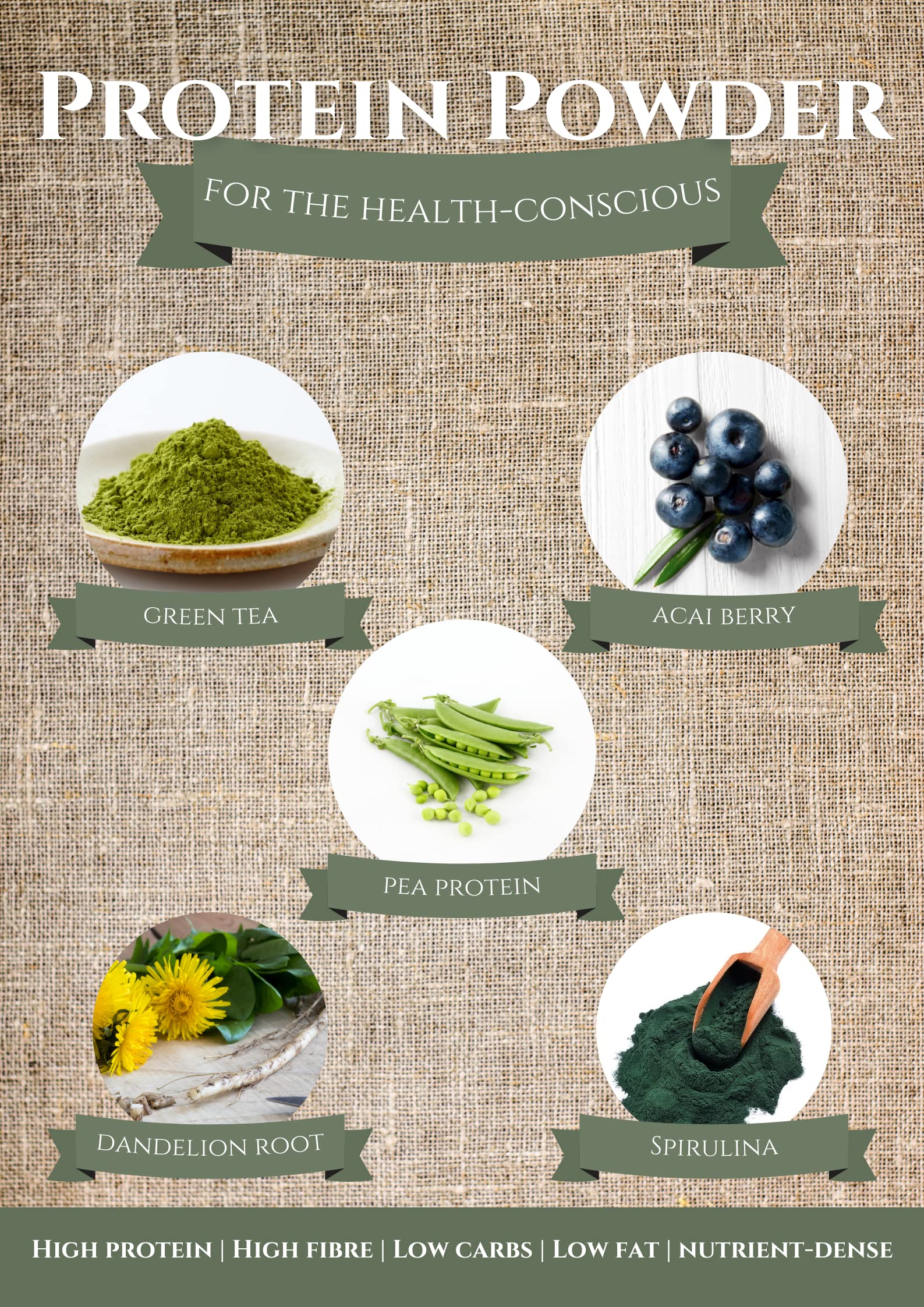 Complementary Supplements - BodyFuel Hypoallergenic Pea Protein Isolate Powder Plus Phytonutrients Complementary Supplements