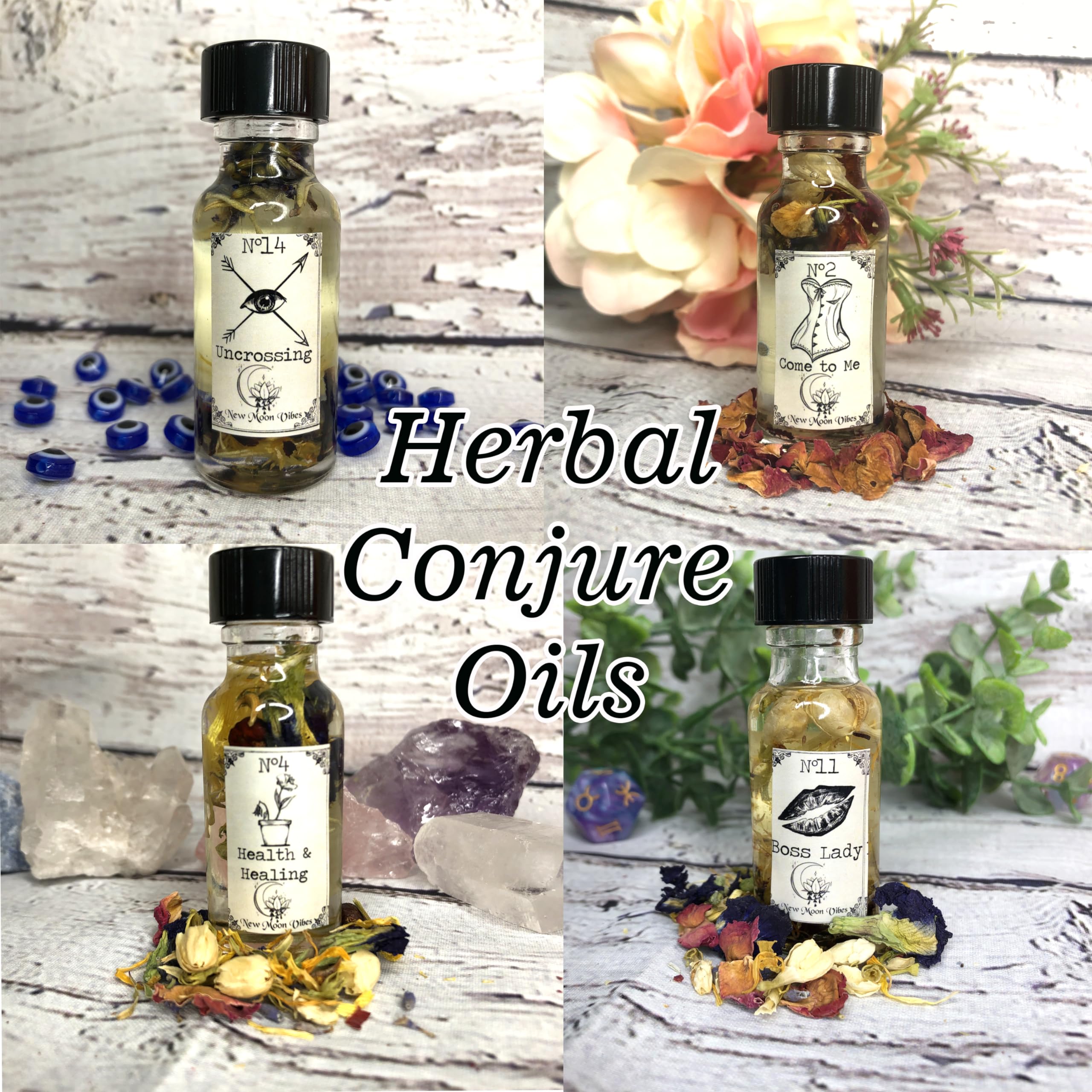 Rich Bitch Oil by New Moon Vibes - Attract Luxury Lavish Lifestyle Abundance Success Wealth - AB Mystery