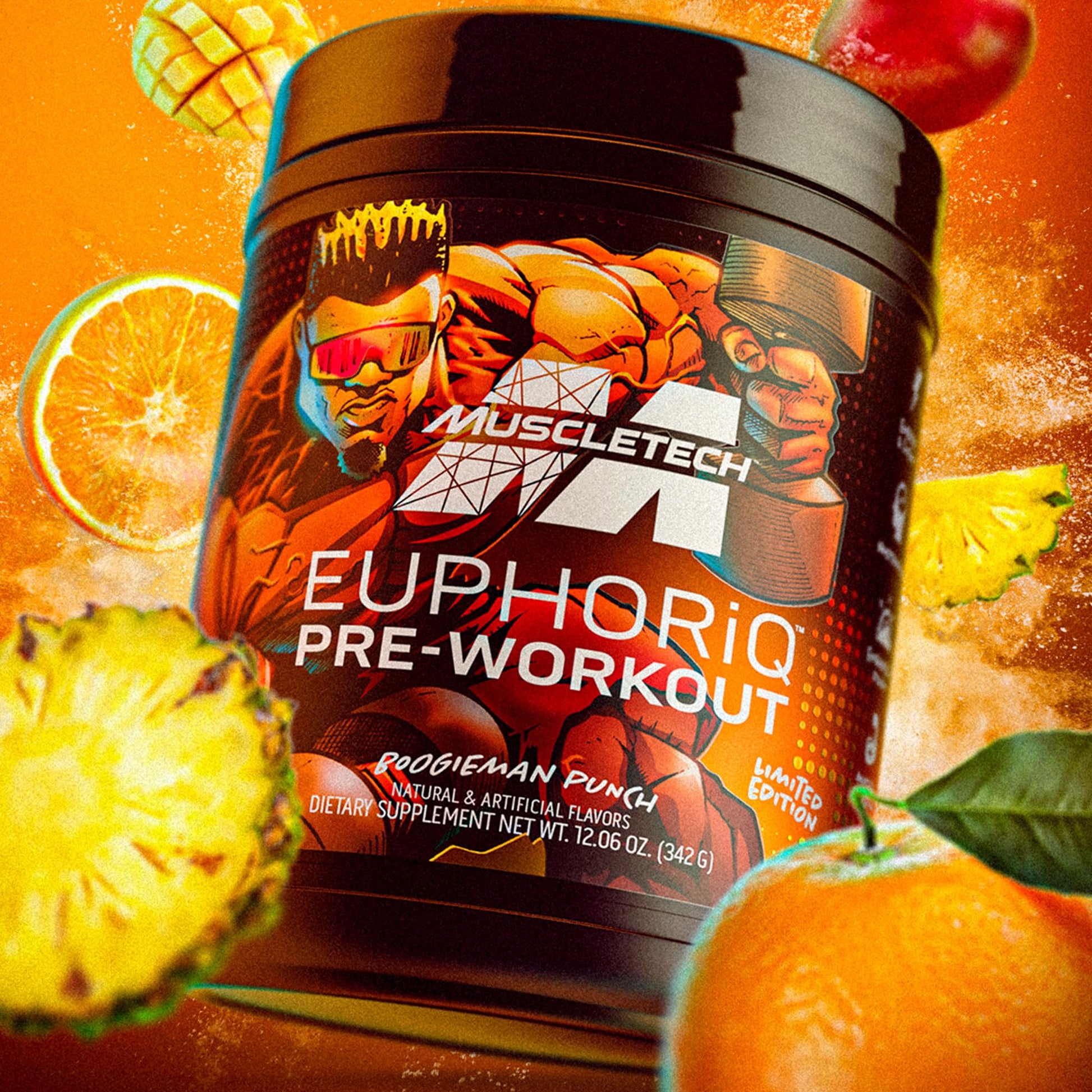 MuscleTech Pre Workout Powder EuphoriQ PreWorkout Smart Pre Workout Powder - AB Mystery