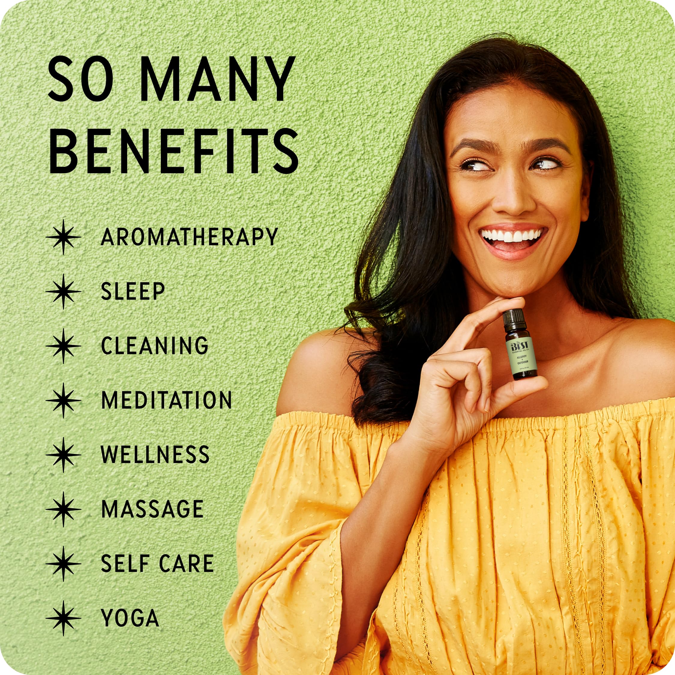 The Best Hair + Scalp Essential Oil Blend- Premium Grade- 100% Pure & Natural for Aromatherapy - AB Mystery