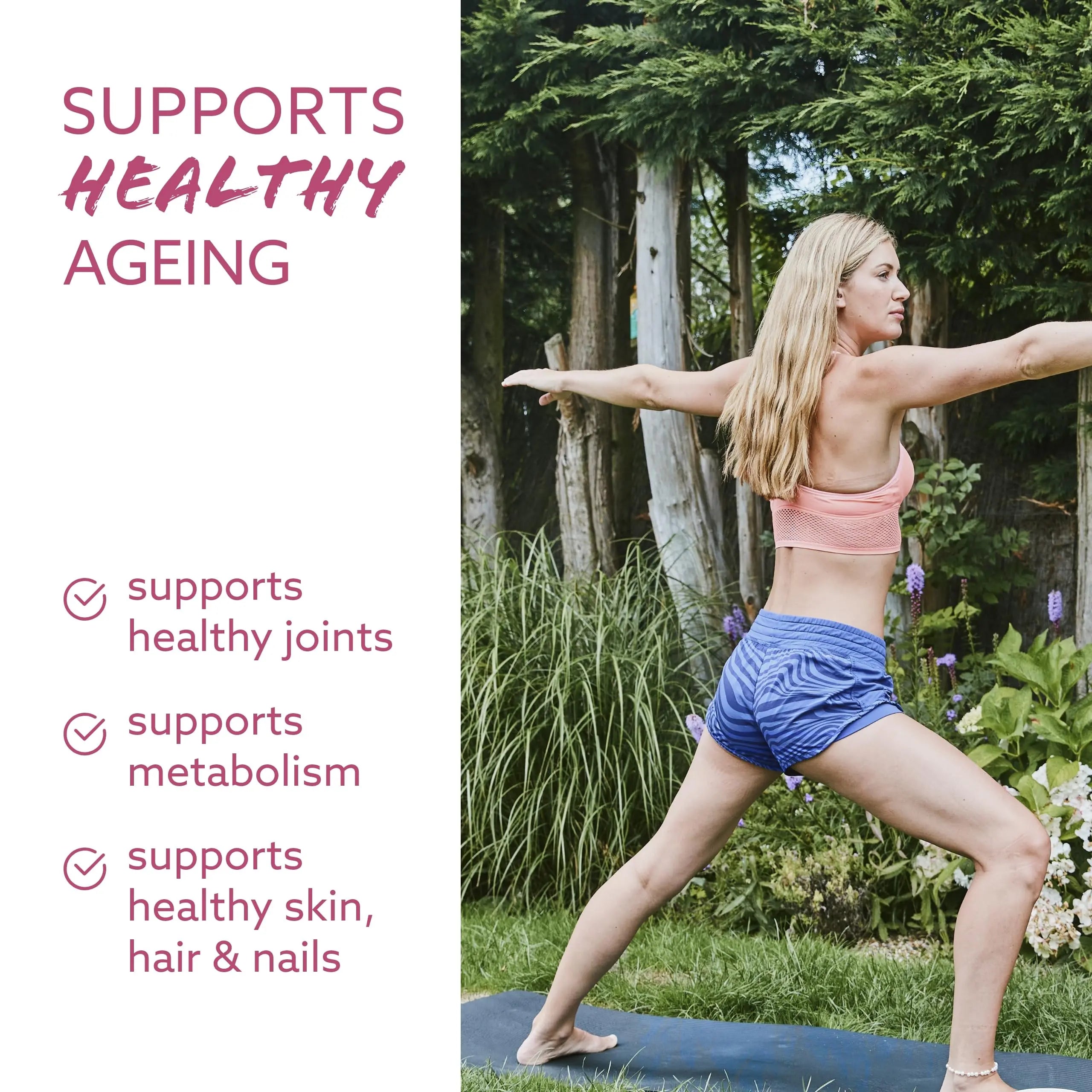 High Protein Edible Health Anti-Ageing Protein Powder, Regenerative Collagen Supplements Edible Health