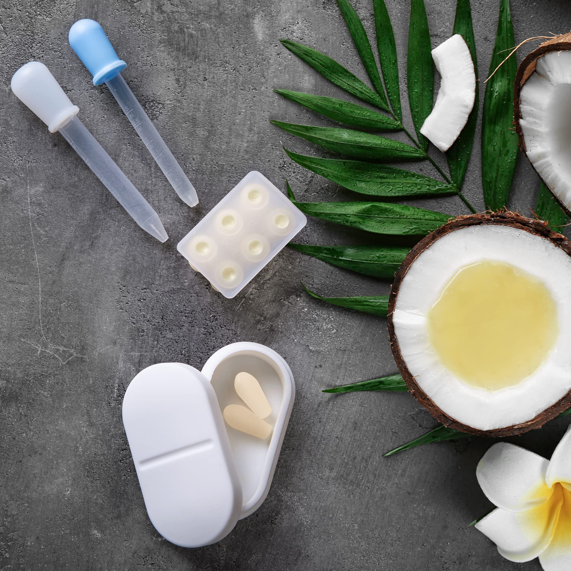 OrganiKit's Reusable Suppository Mold Kit - Eco-Friendly, 2ML, Silicone, Suppository Molds - AB Mystery