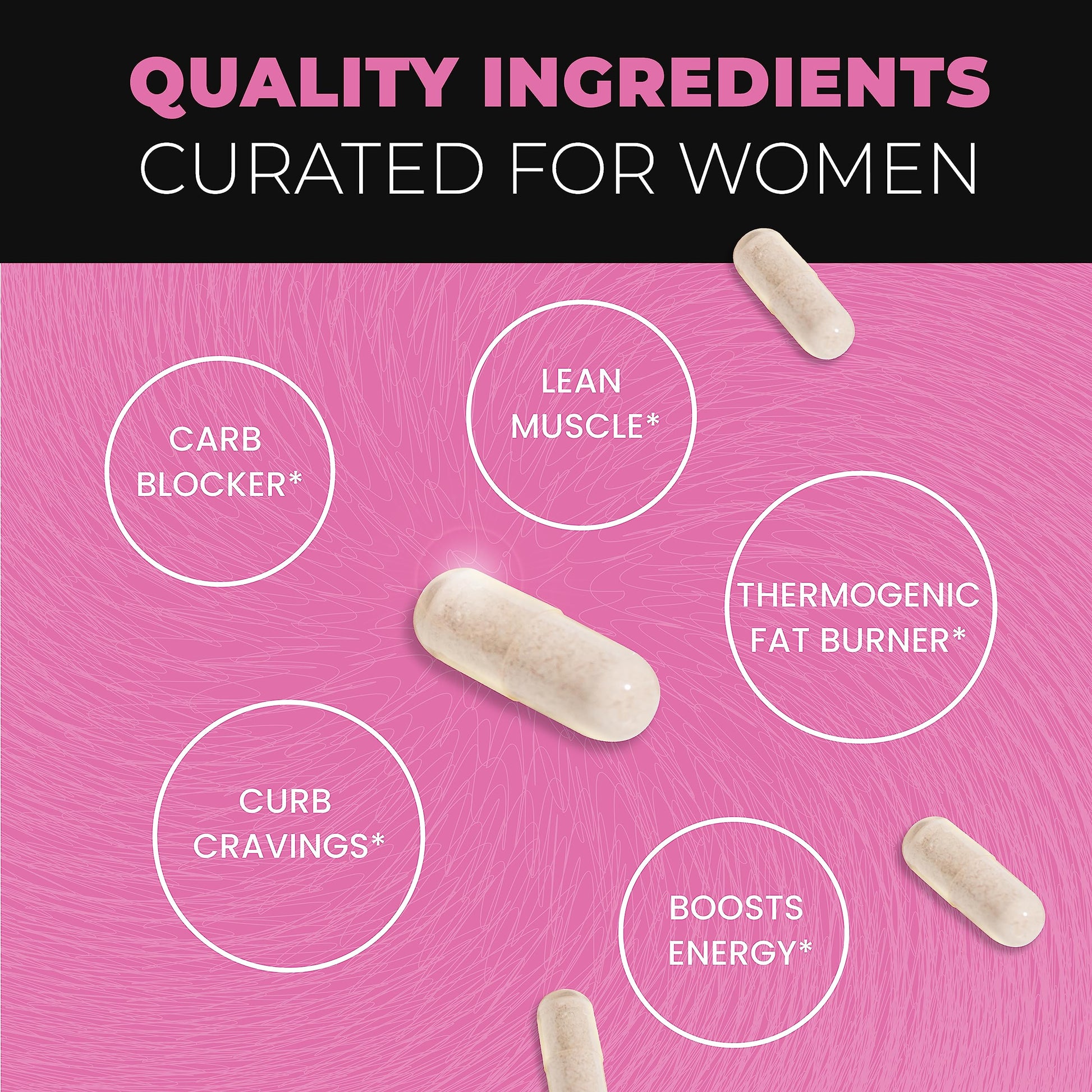 Fat Burner Pills for Women - Thermogenic Supplement, Metabolism Booster, and Appetite - AB Mystery