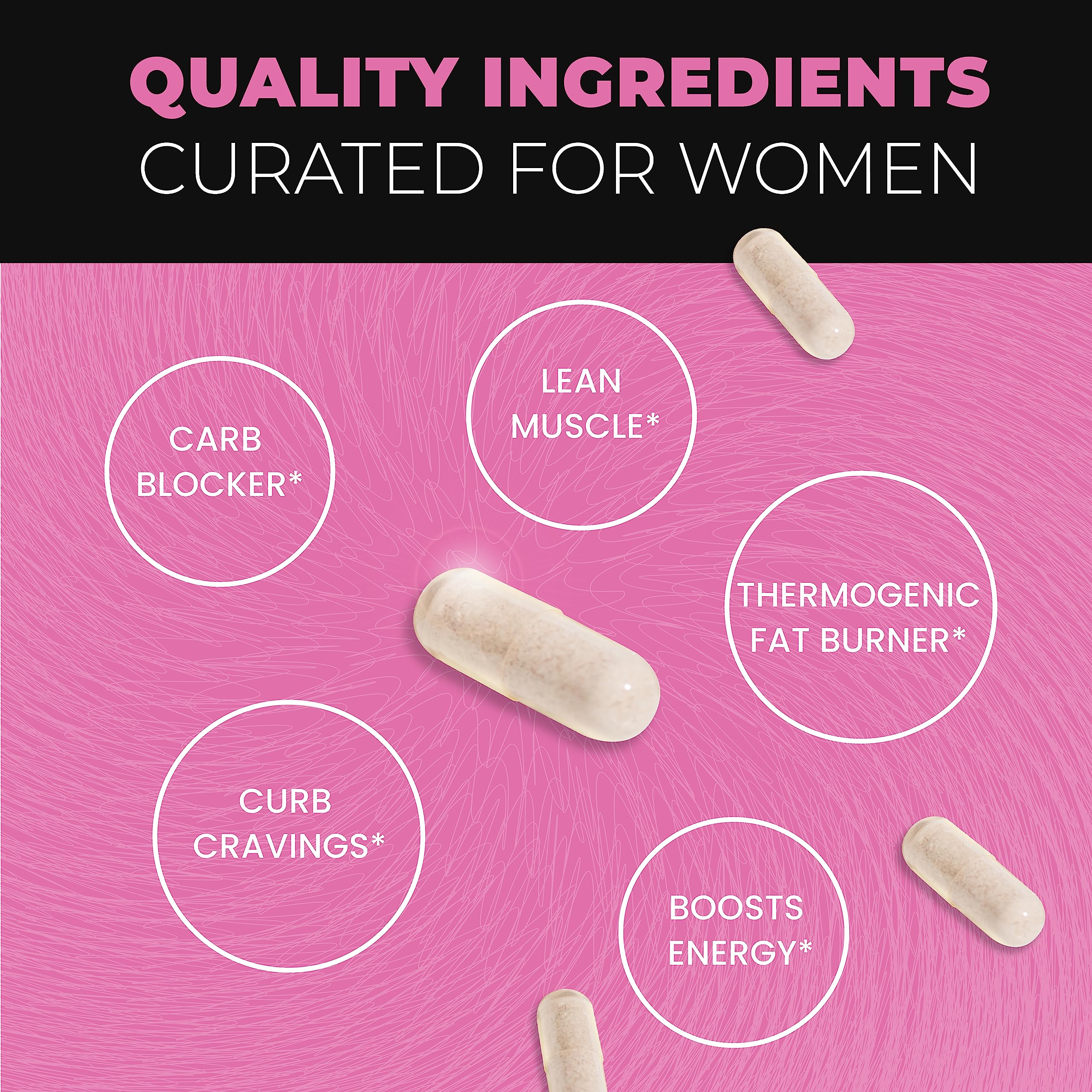 Fat Burner Pills for Women - Thermogenic Supplement, Metabolism Booster, and Appetite - AB Mystery