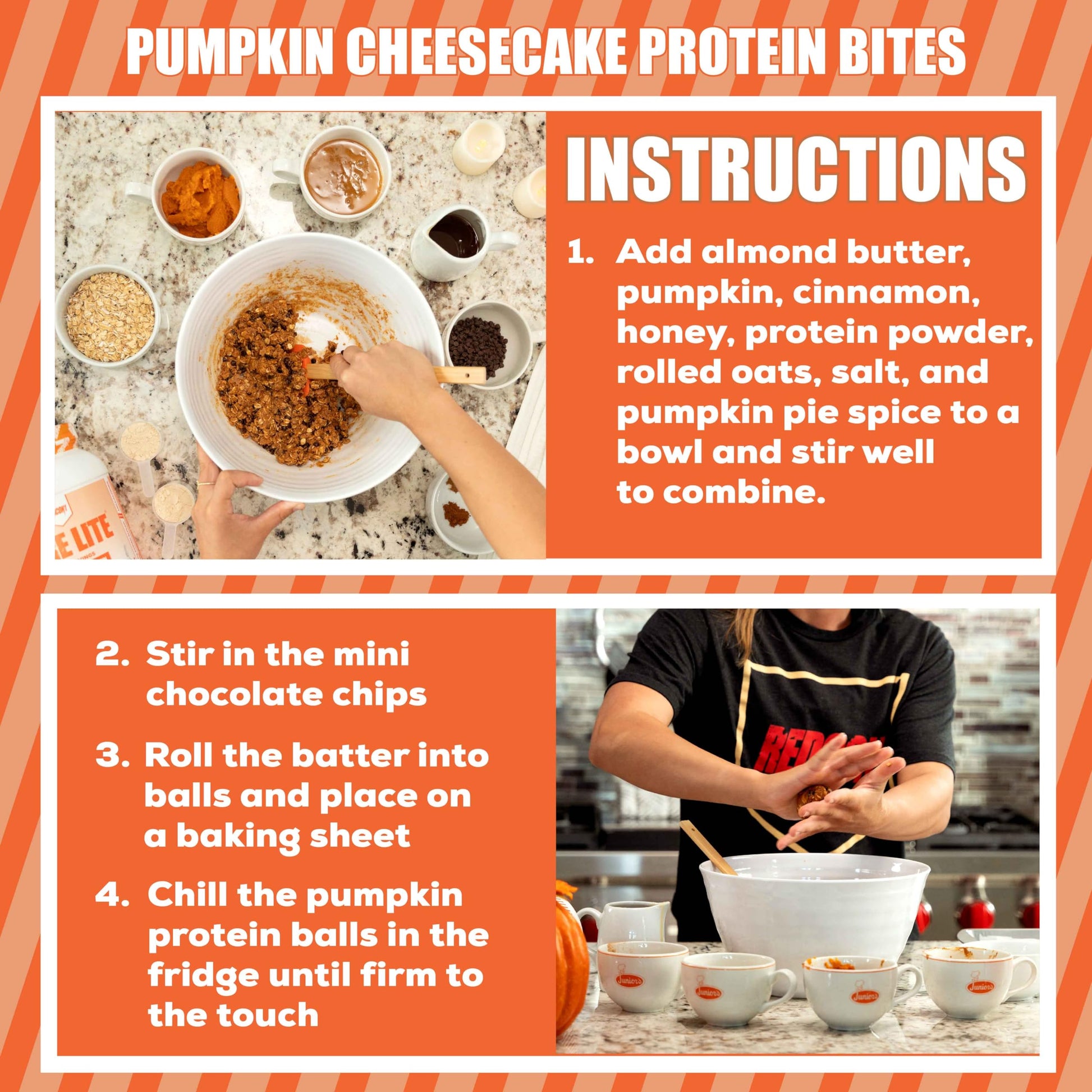 REDCON1 MRE Lite Whole Food Protein Powder, Juniors, Pumpkin Cheesecake - Low Carb - AB Mystery