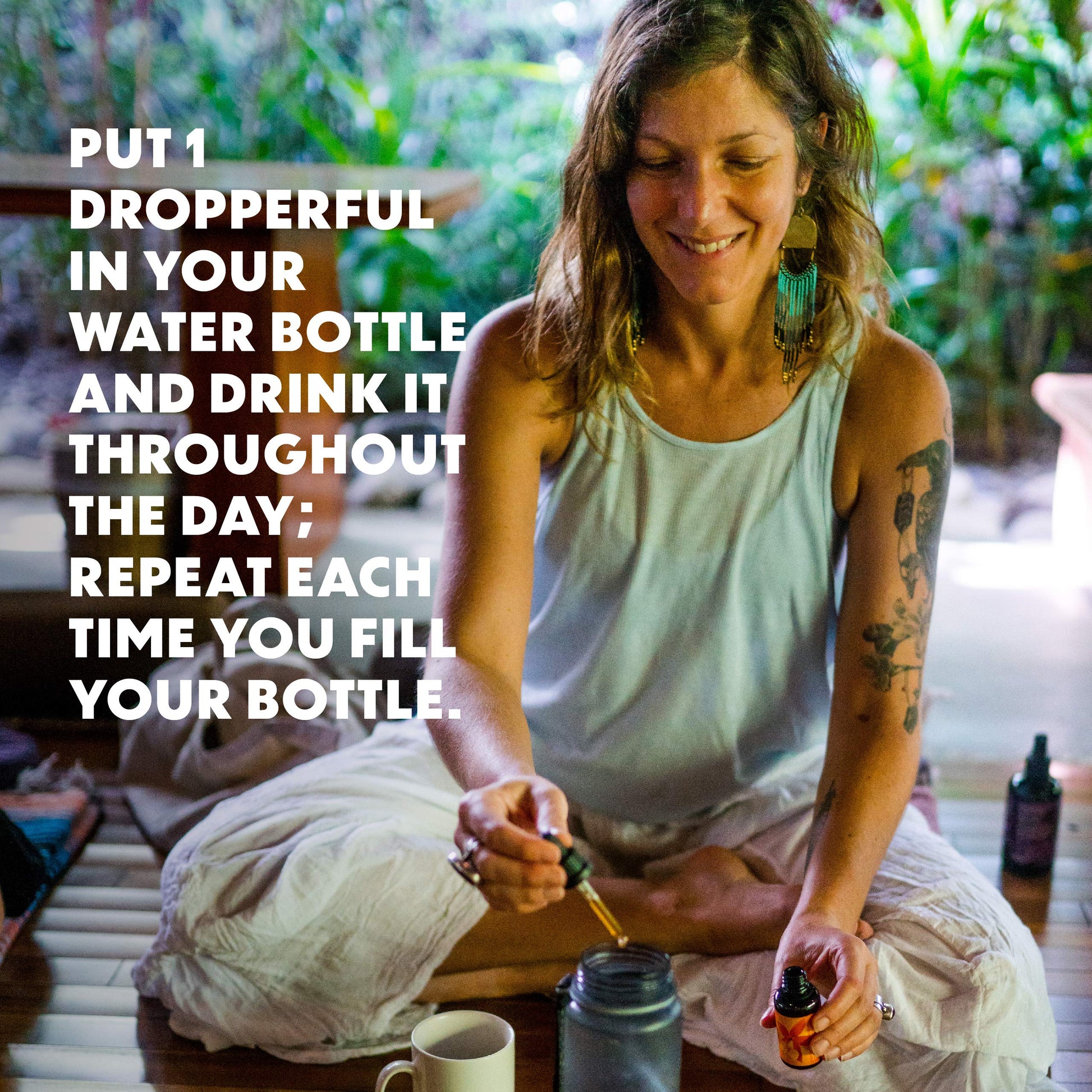 LOTUSWEI Inspired Action Flower Essence Elixir – Enhance Focus, Concentration, Mental Clarity & Creativity – Flower Remedy Supplement - AB Mystery